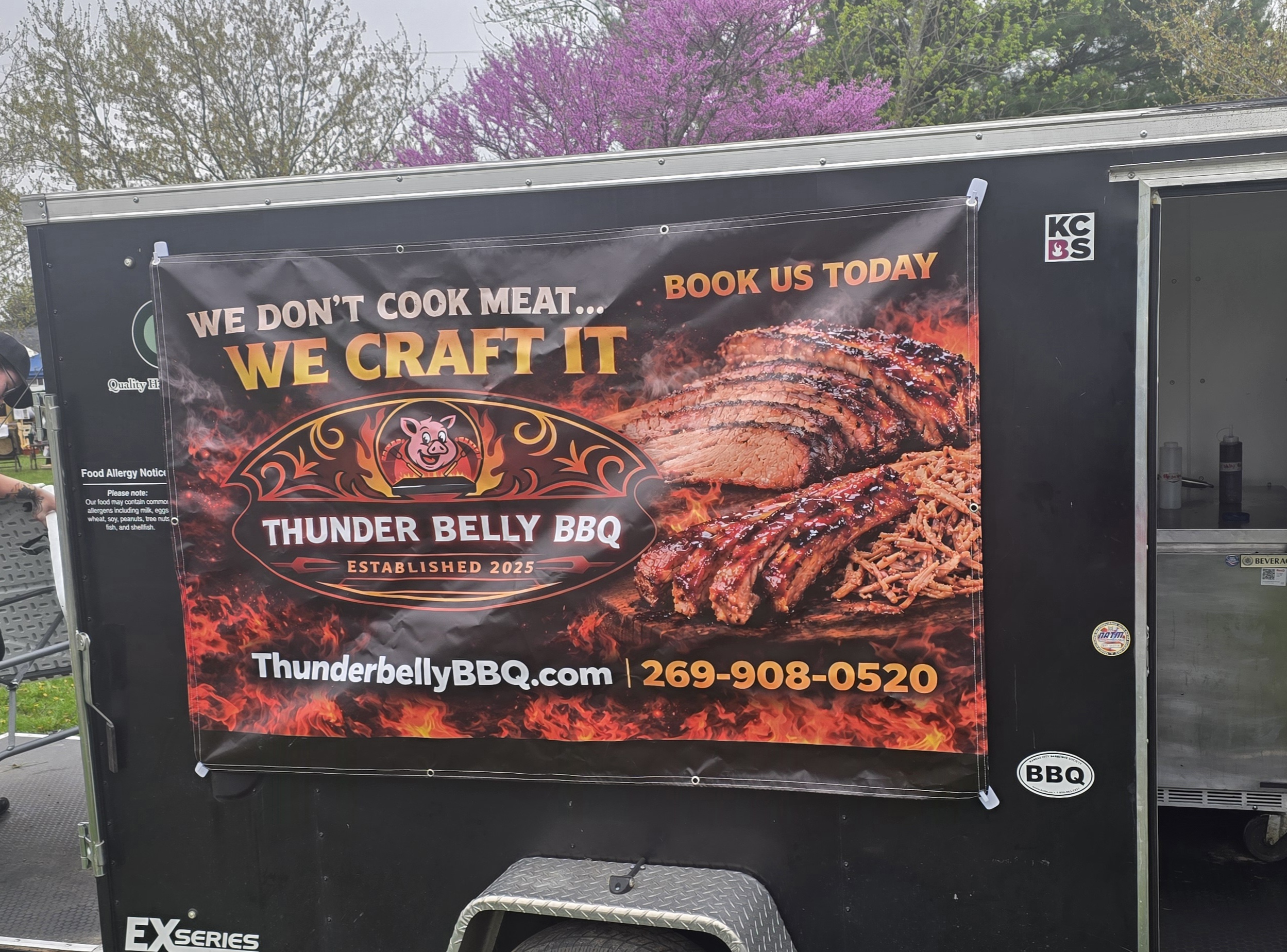 Thunder Belly BBQ LLC food truck profile image