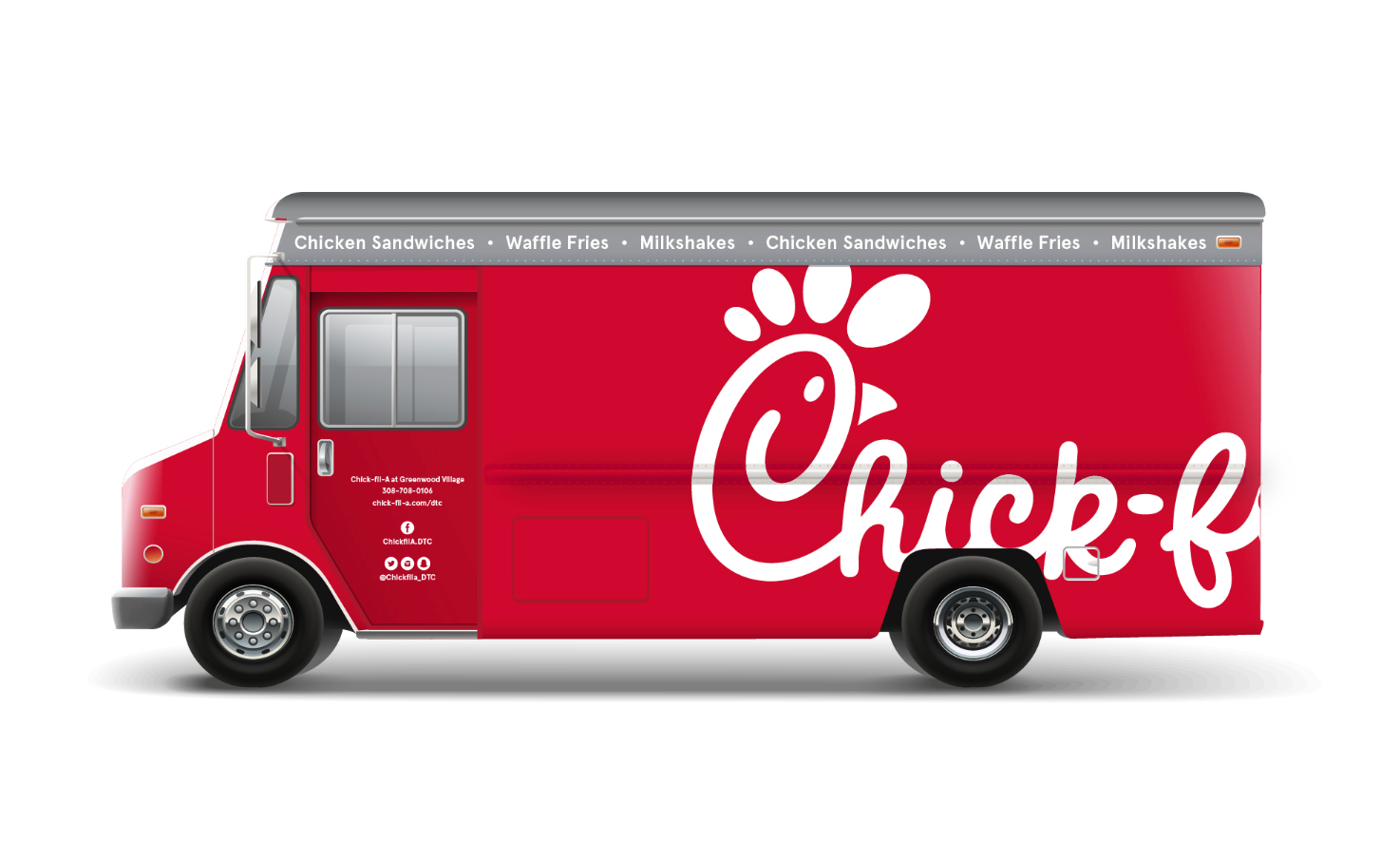 Chick-fil-A 9 Mile C.O.W. Food Truck food truck profile image