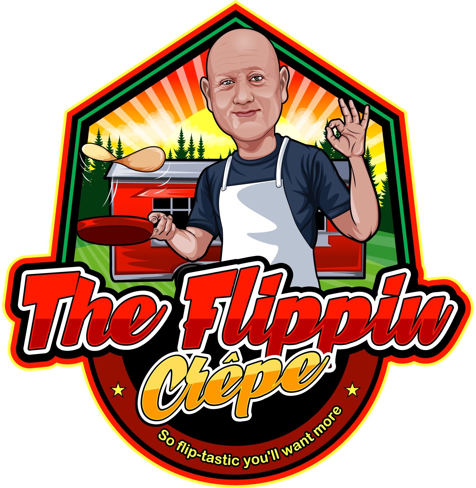 The Flippin' Crêpe food truck profile image