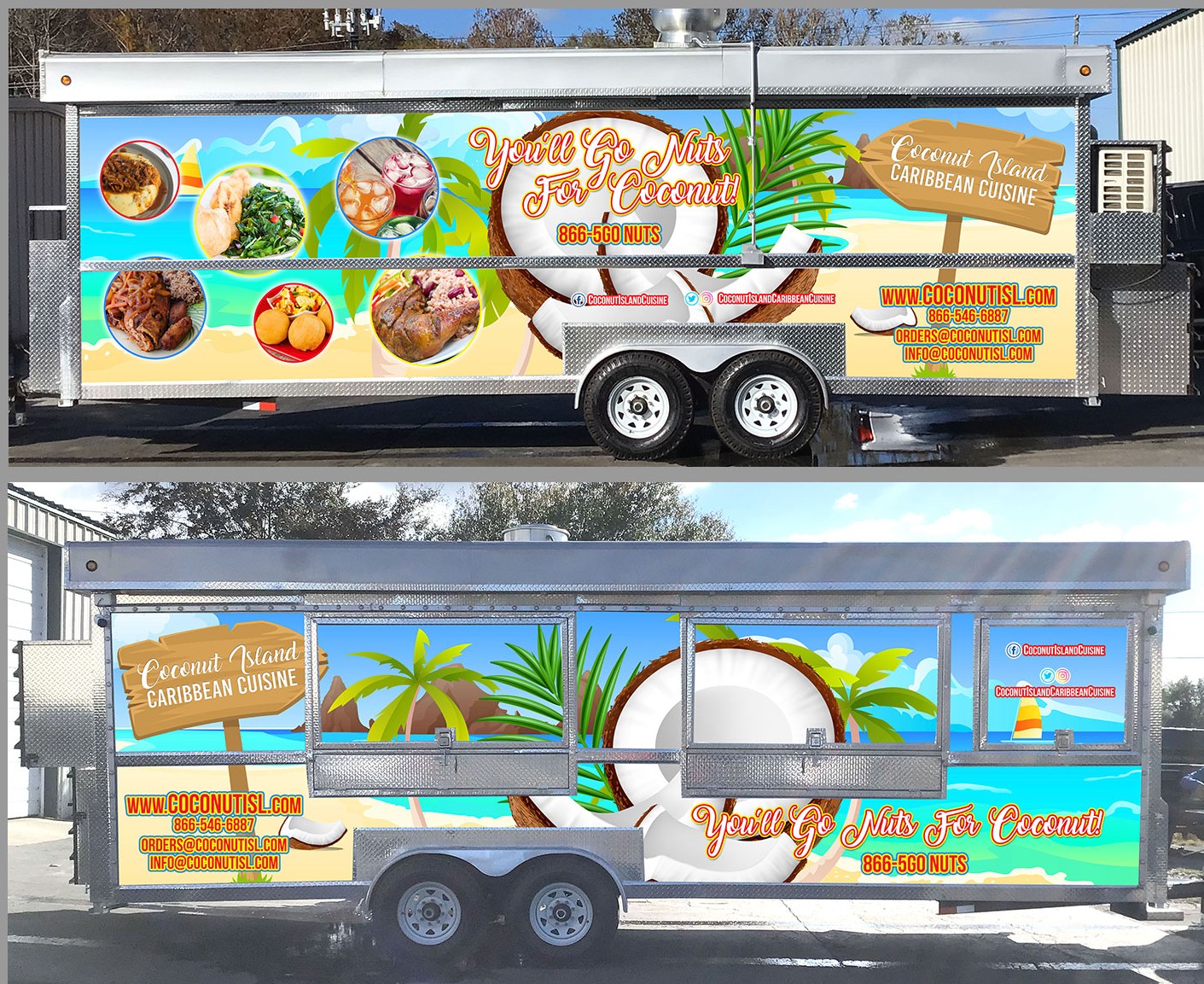 Coconut Island Caribbean Cuisine food truck profile image