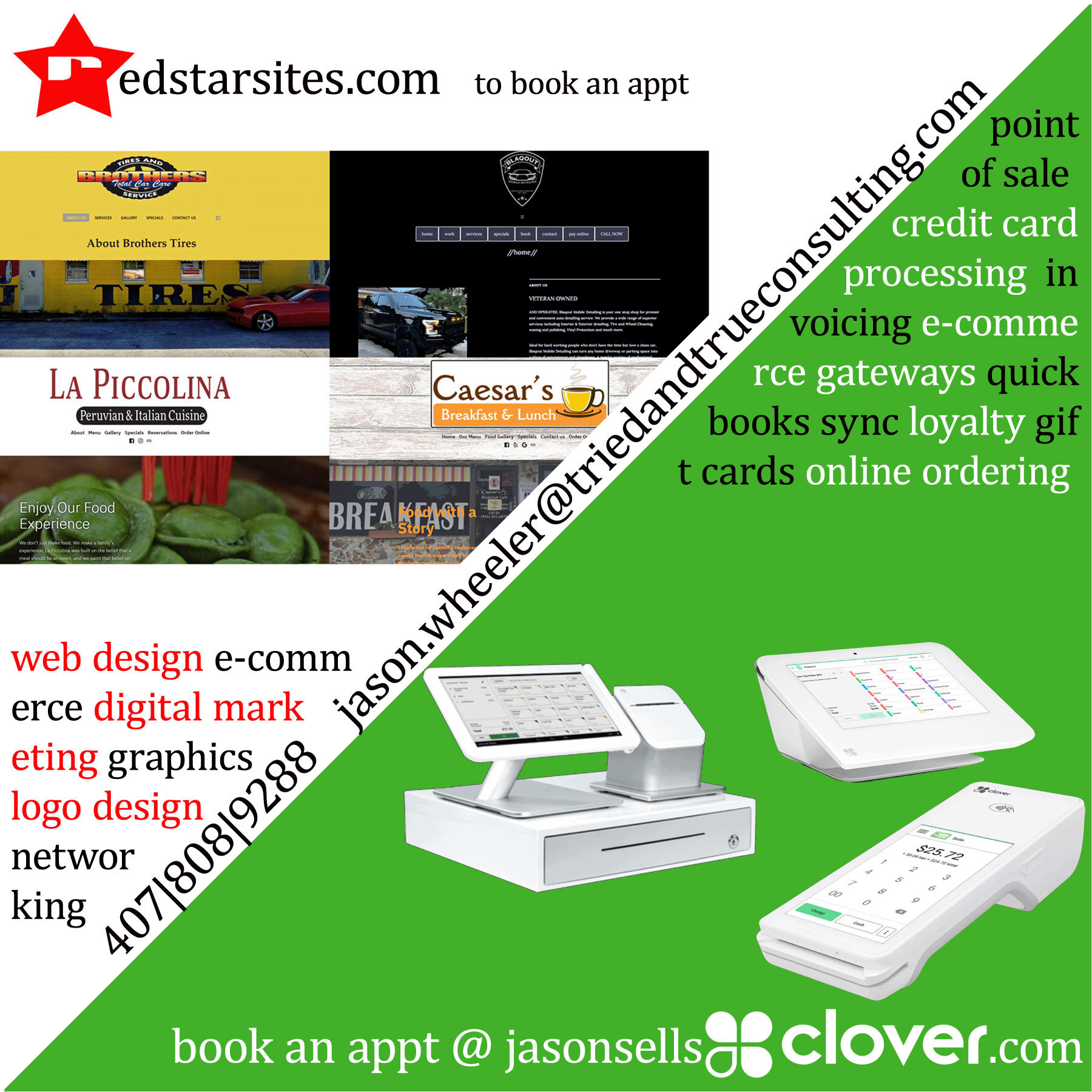 Jason Sells Clover-demo food truck profile image