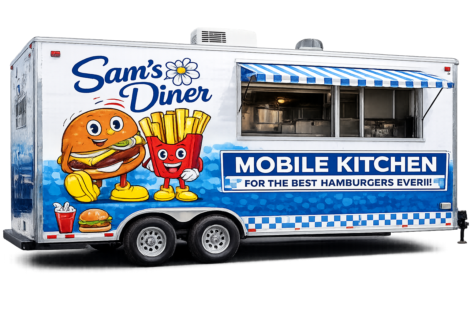 Sams Diner Mobile Kitchen food truck profile image