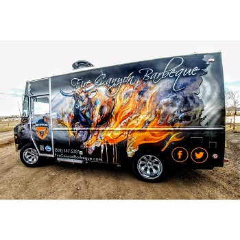 Fire Canyon Barbeque food truck profile image