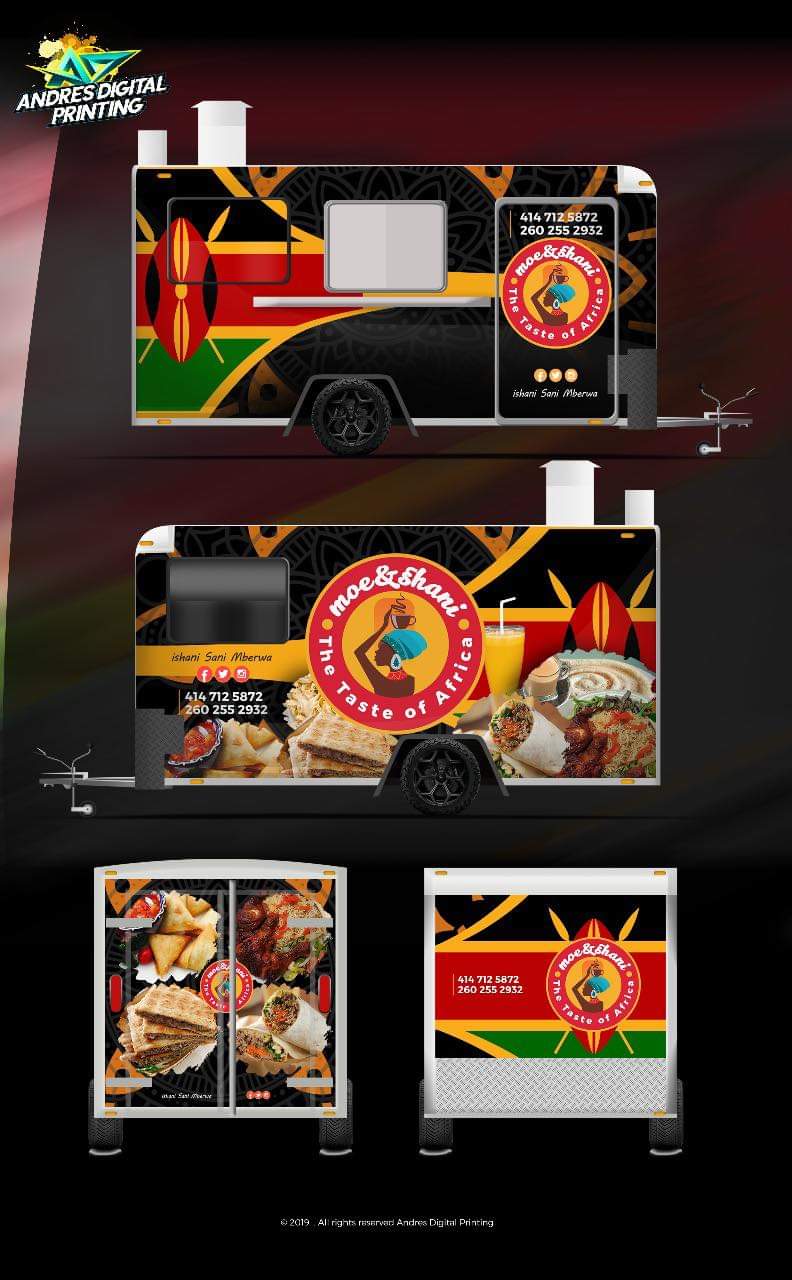 Moe & Shani The Taste Of Africa food truck profile image