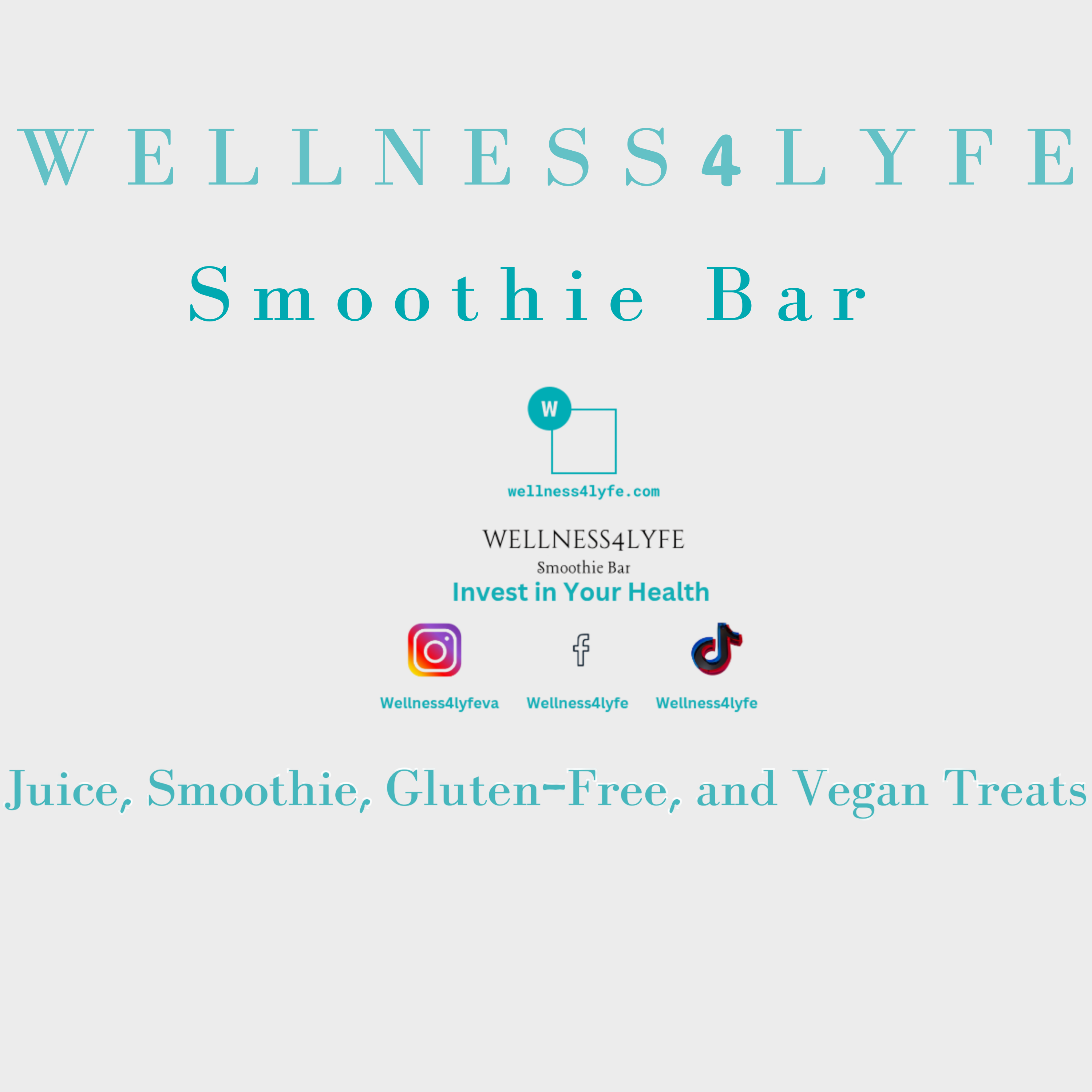 Wellness4lyfe Smoothie Bar food truck profile image