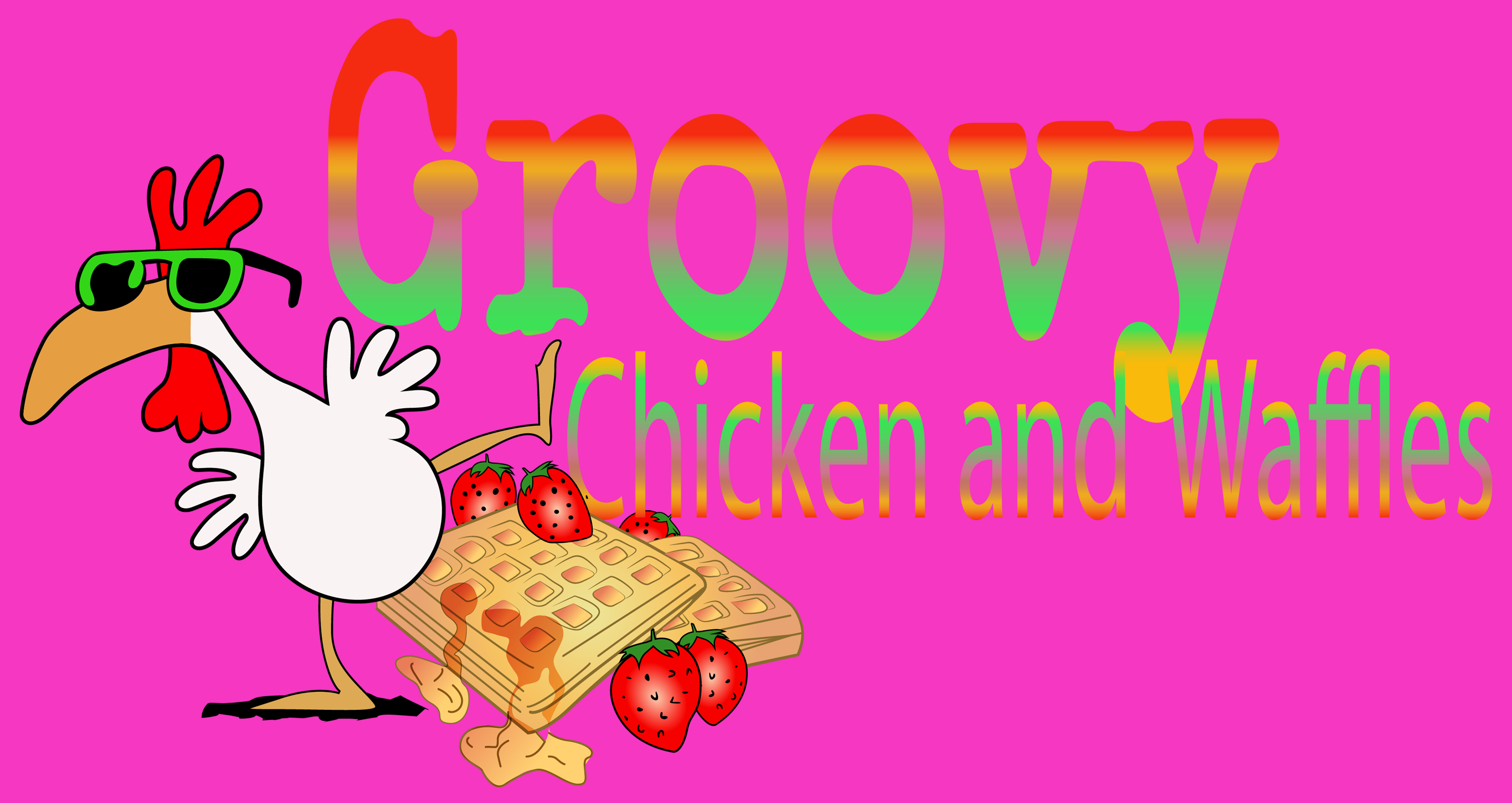 Groovy Chicken and Waffles food truck profile image