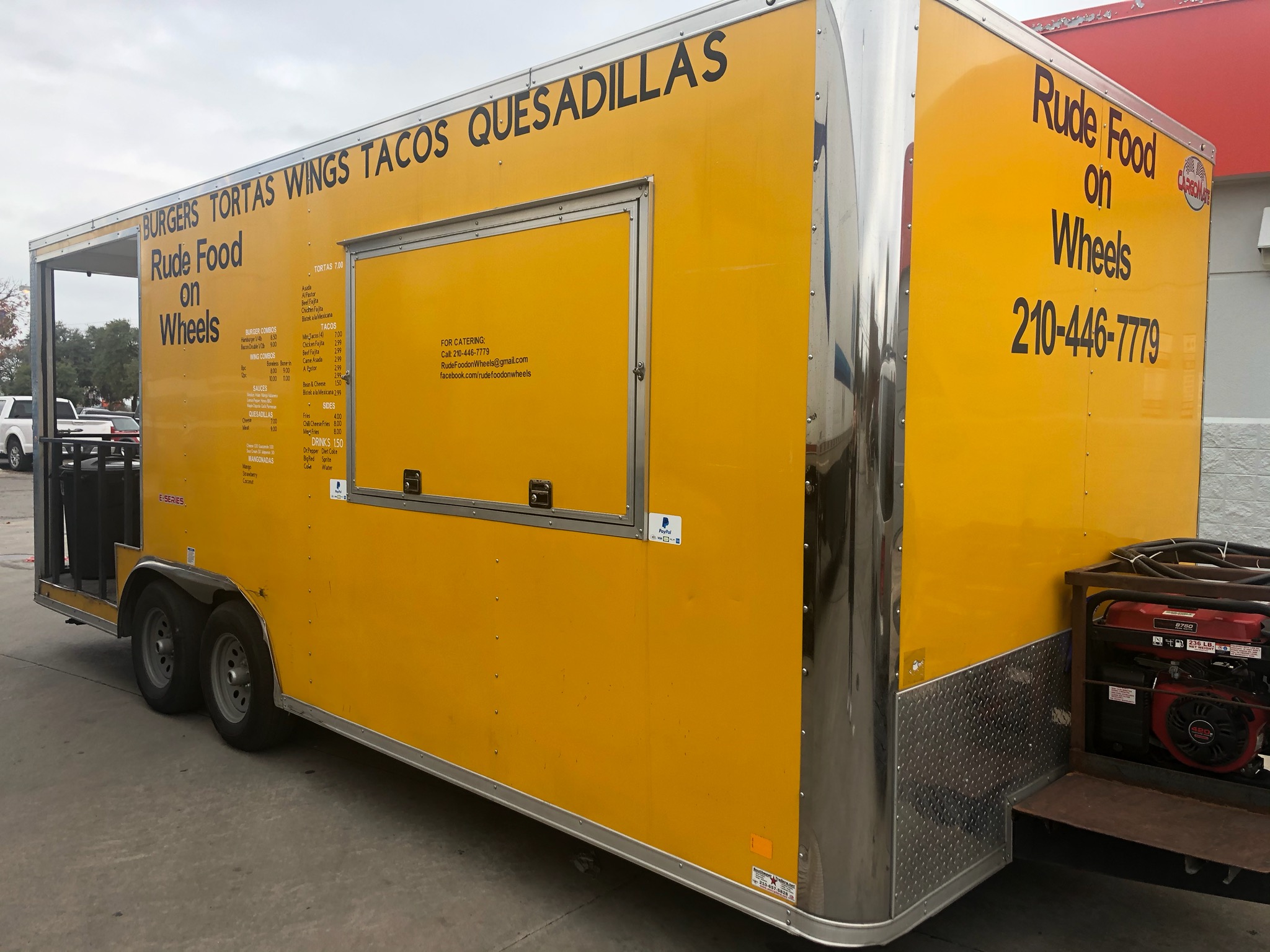 RUDE FOOD ON WHEELS LLC food truck profile image