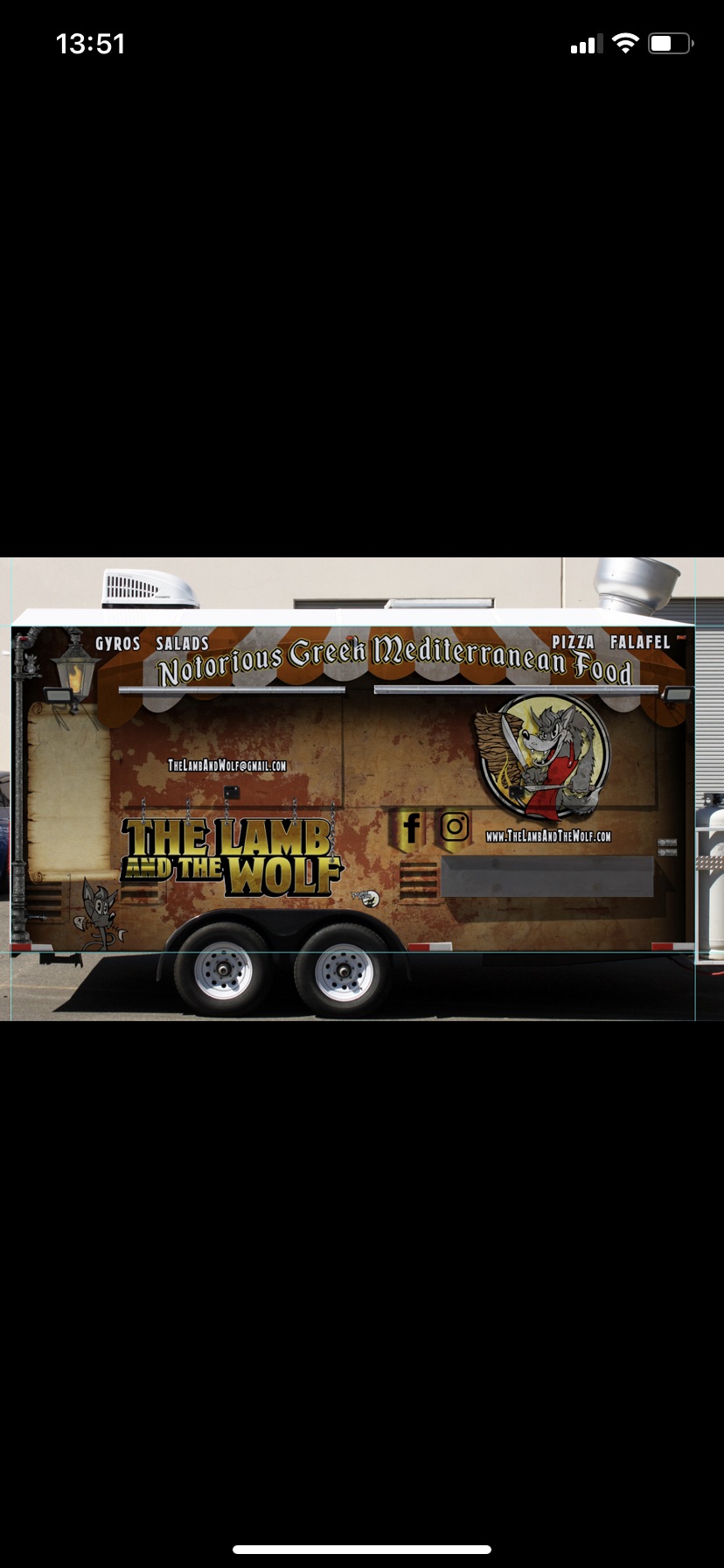 The Lamb And The Wolf food truck profile image