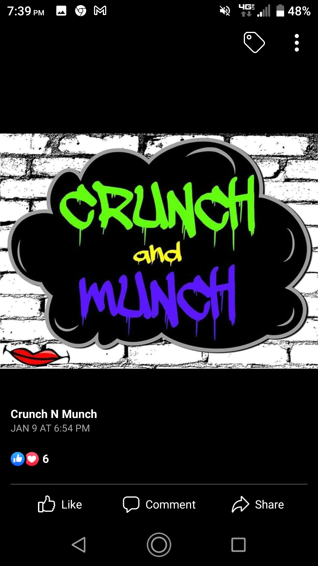Crunch and Munch food truck profile image