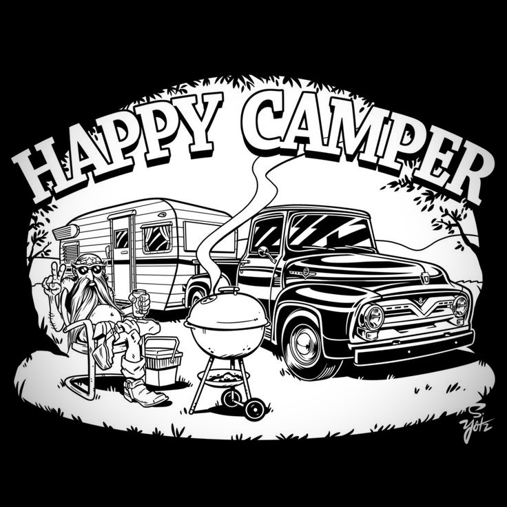 Happy Camper food truck profile image