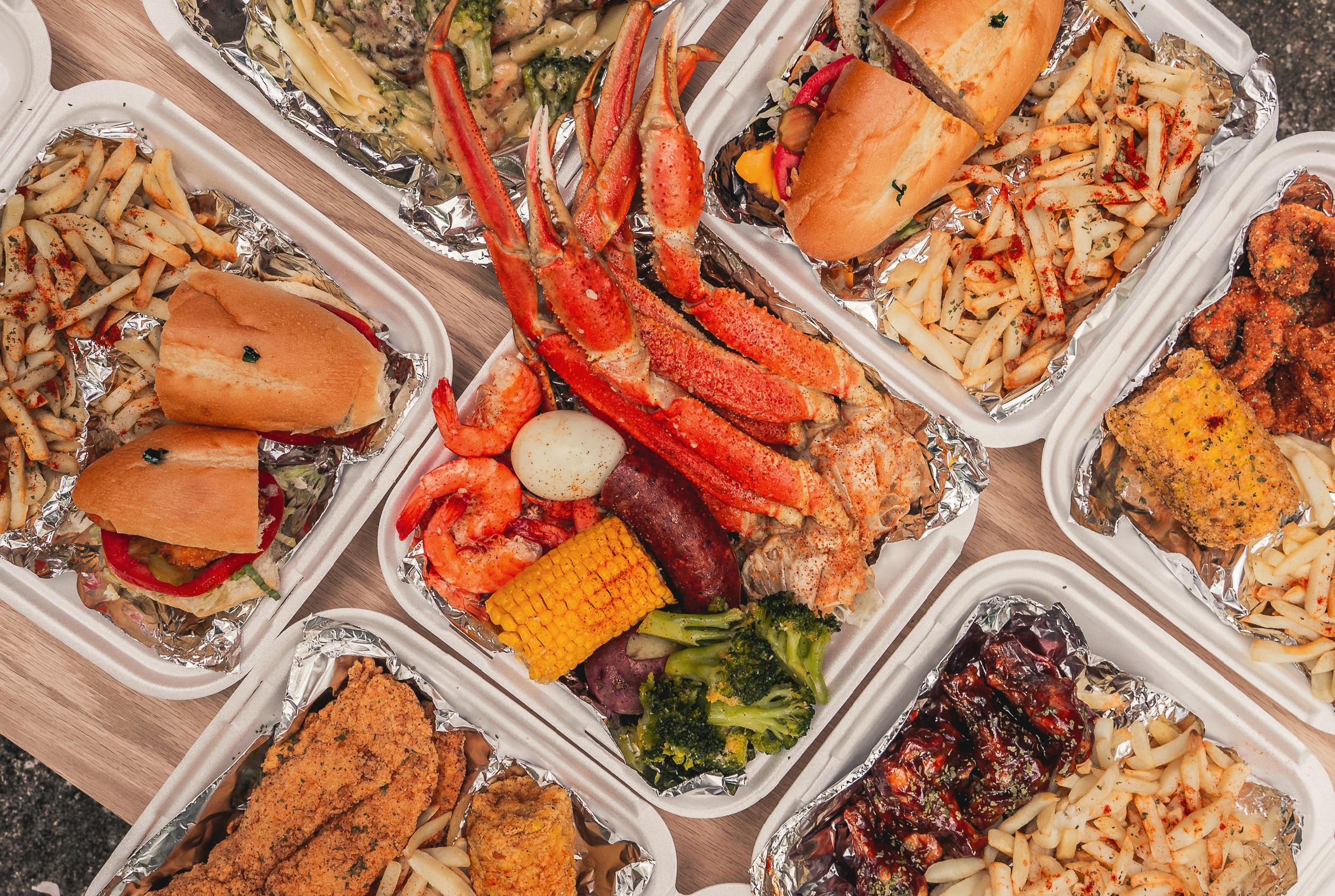 Uptown Seafood & BBQ food truck profile image