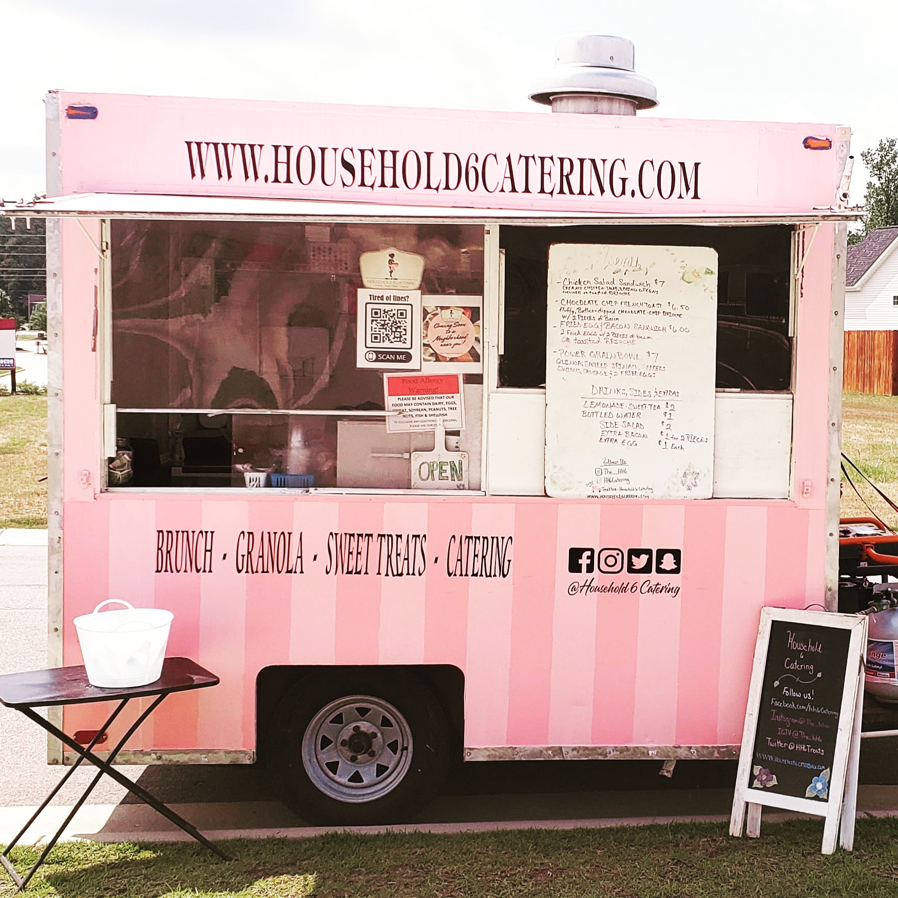 Household 6 Catering, LLC. food truck profile image