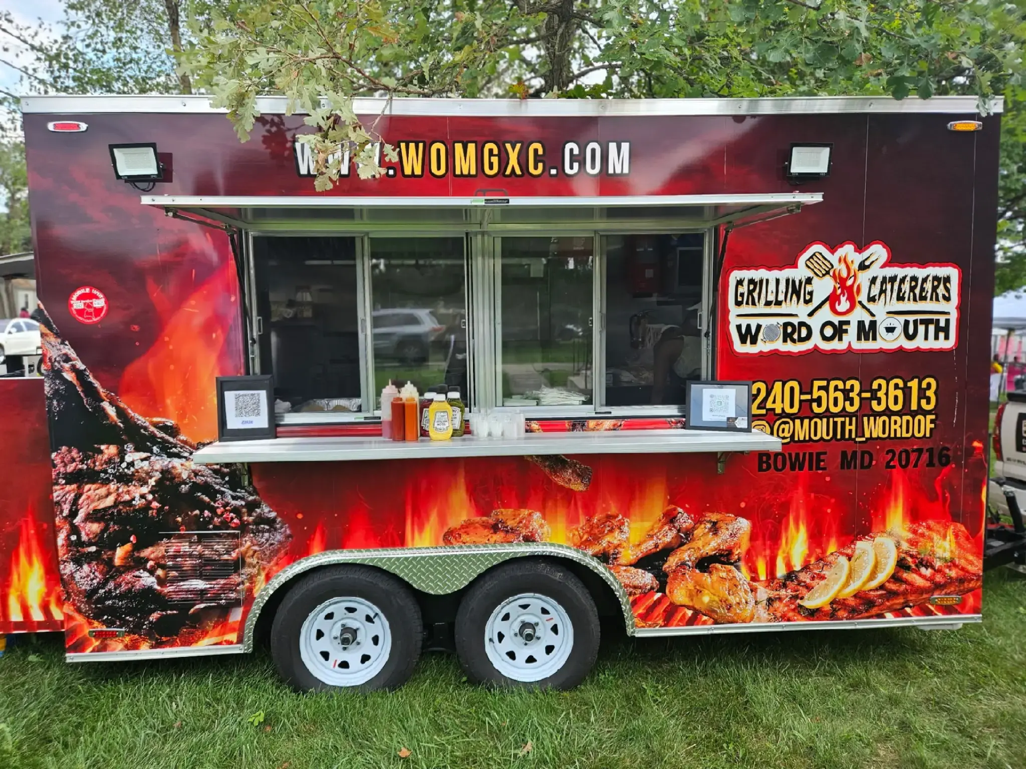 Word Of Mouth Grilling X Caterers food truck profile image
