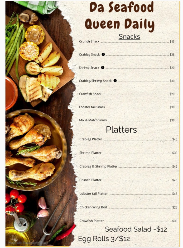 Da Seafood Queen Togo Service LLC food truck profile image