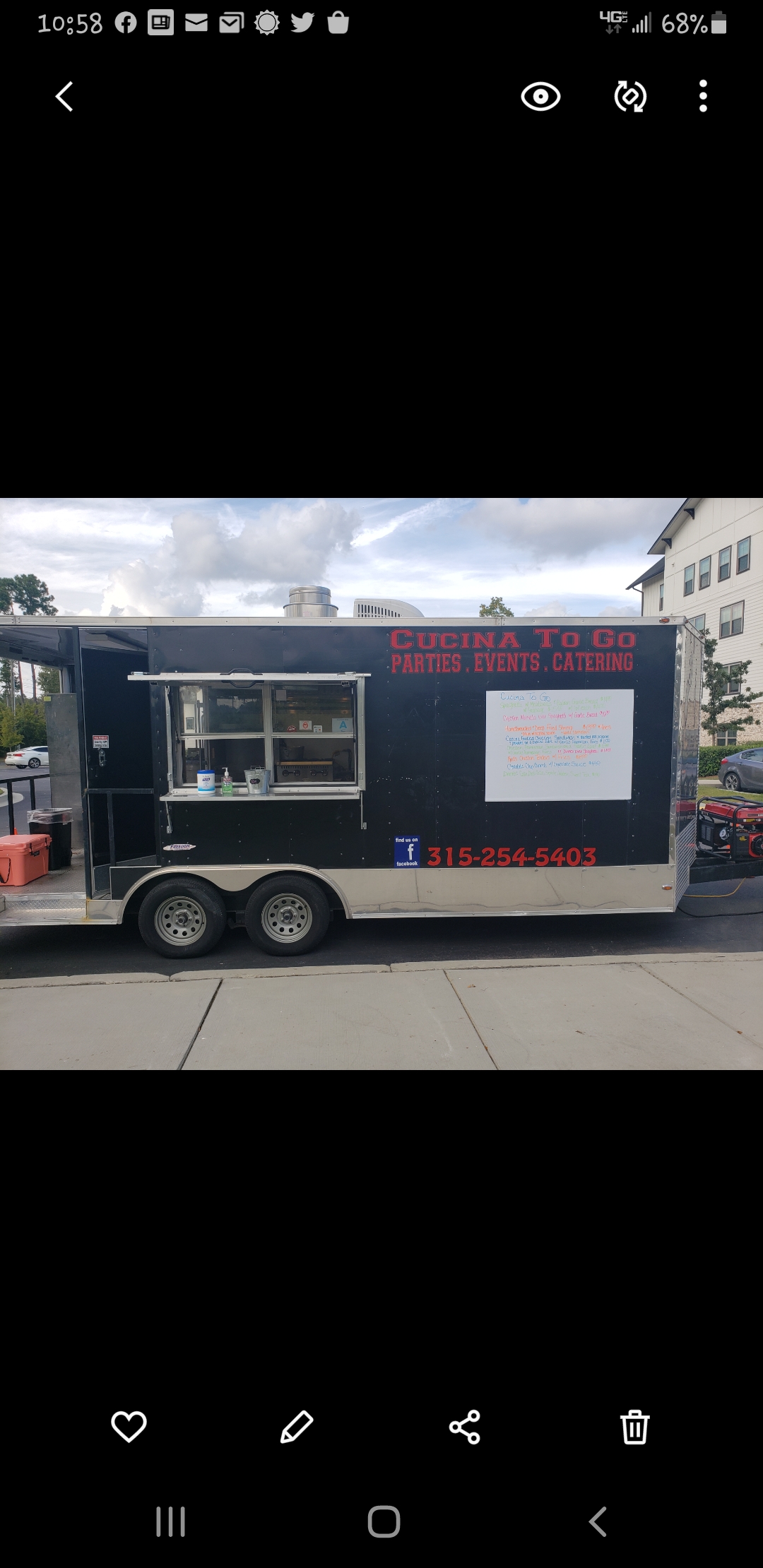 Cucina To Go/ Cucina Catering Consultants_old food truck profile image