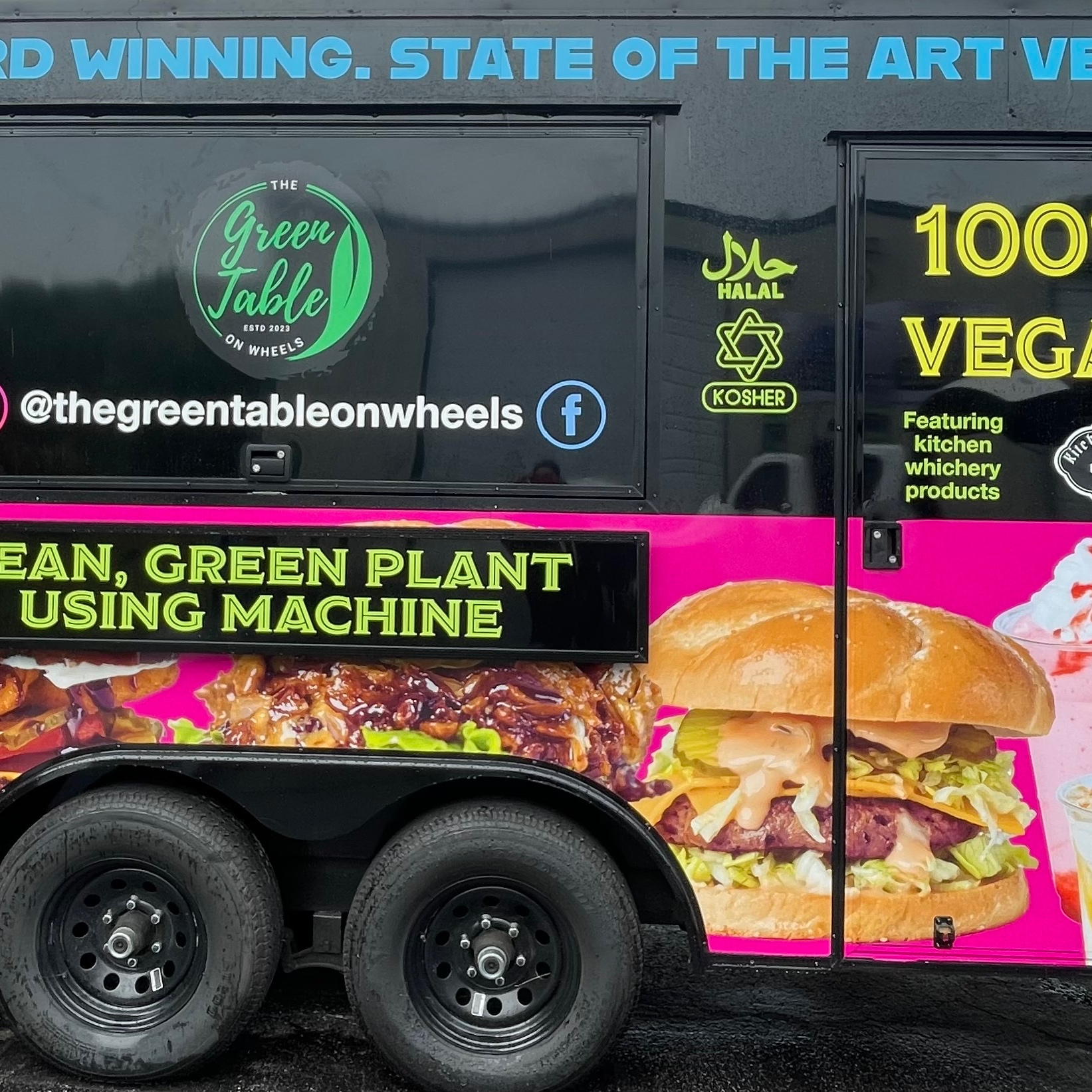 The Green Table On Wheels food truck profile image