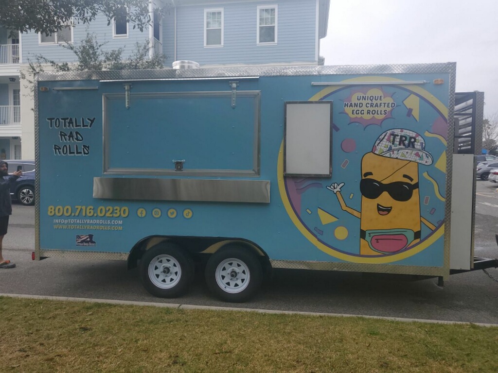 Totally Rad Rolls LLC food truck profile image