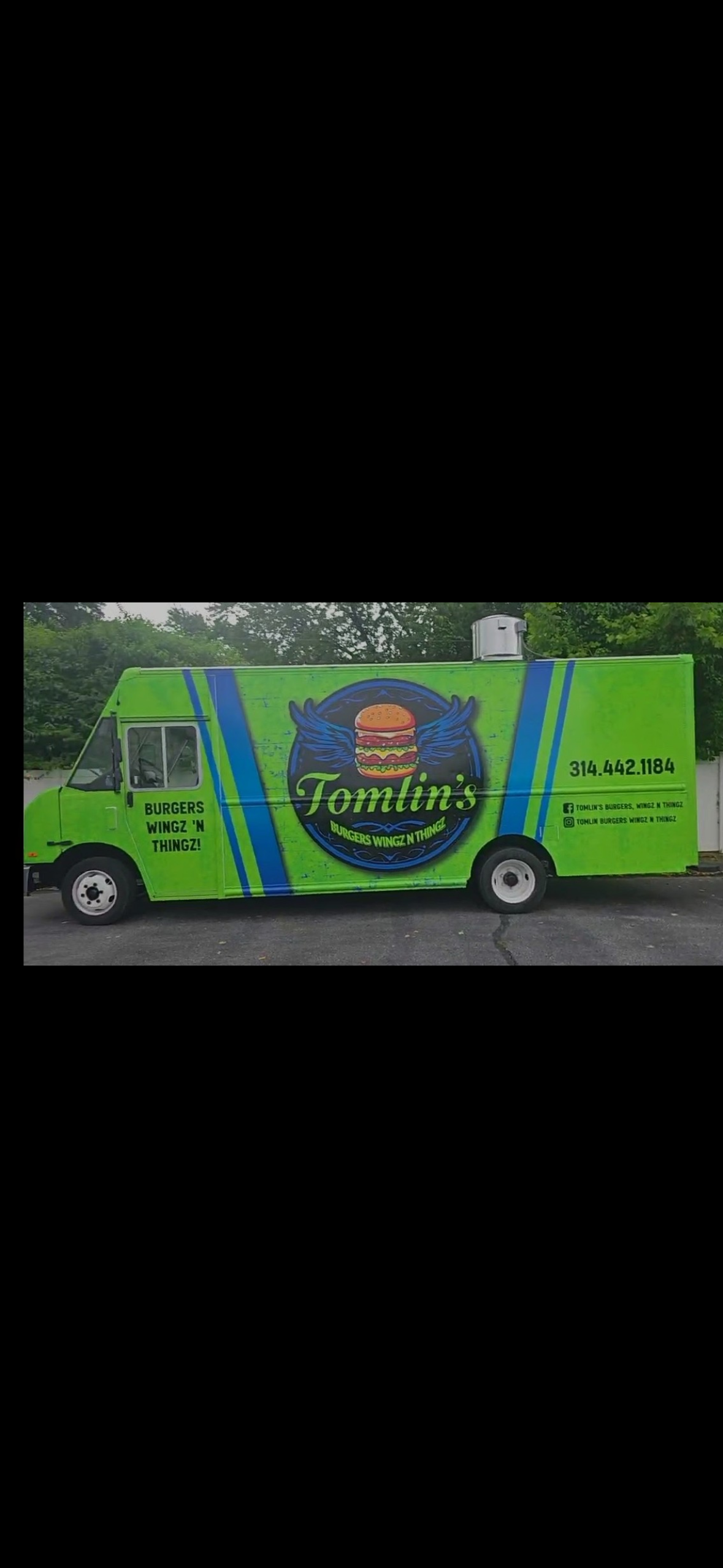 Tomlin's Burgers, Wingz n Thingz food truck profile image