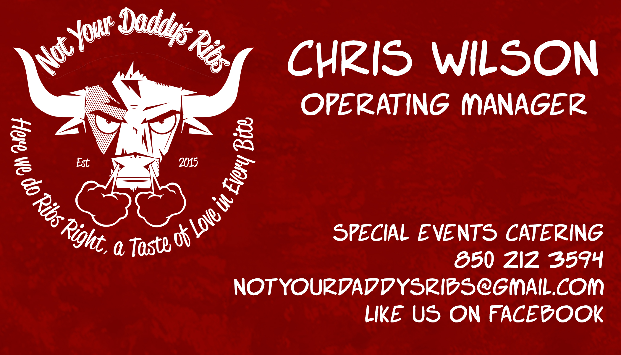 Not Your Daddy's Ribs food truck profile image