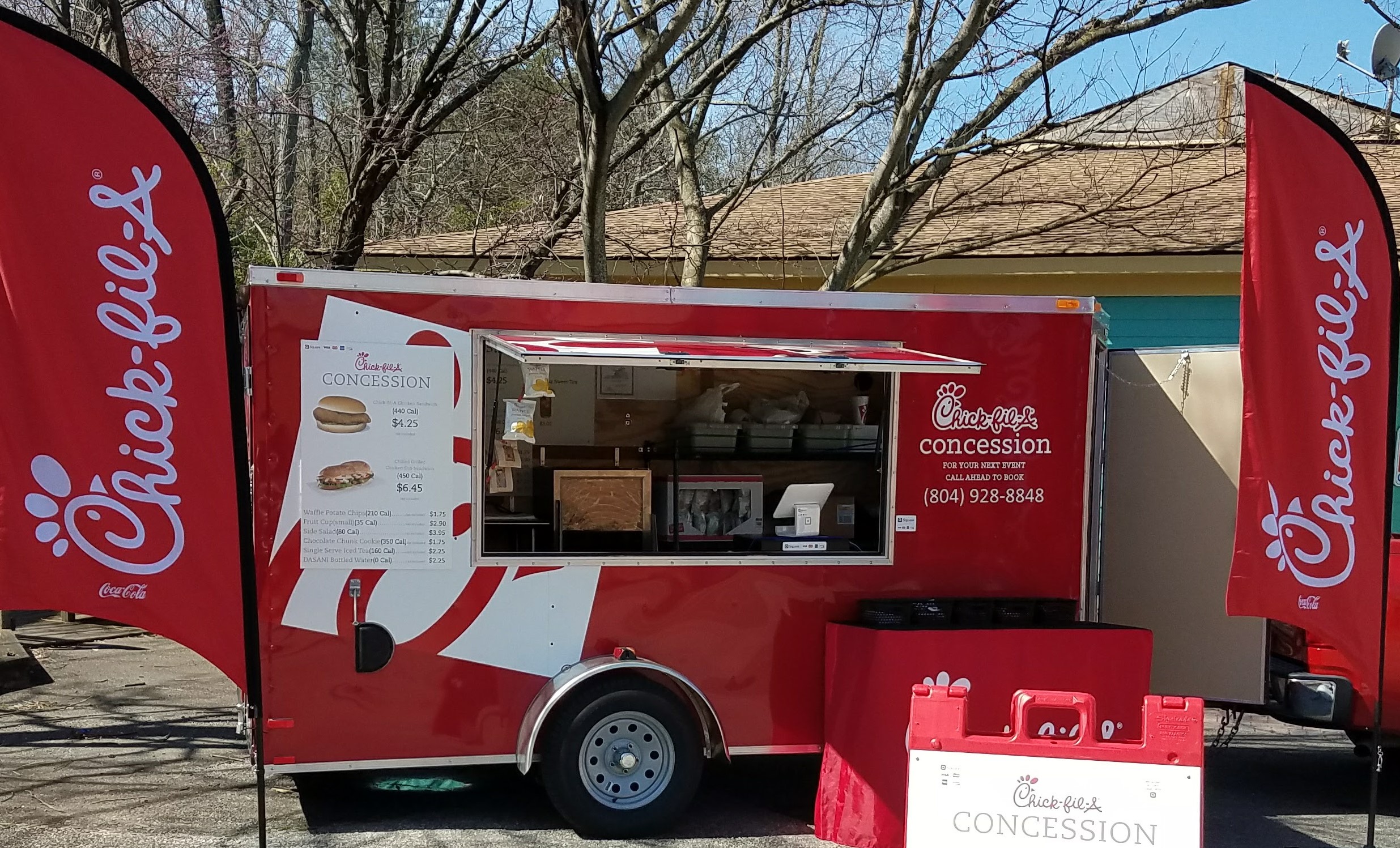 Chick-fil-A Express Food Trailer food truck profile image
