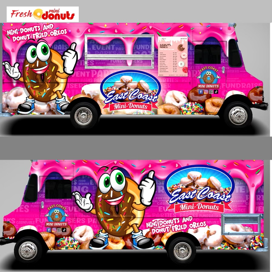 East Coast Mini Donuts Fundraising food truck profile image