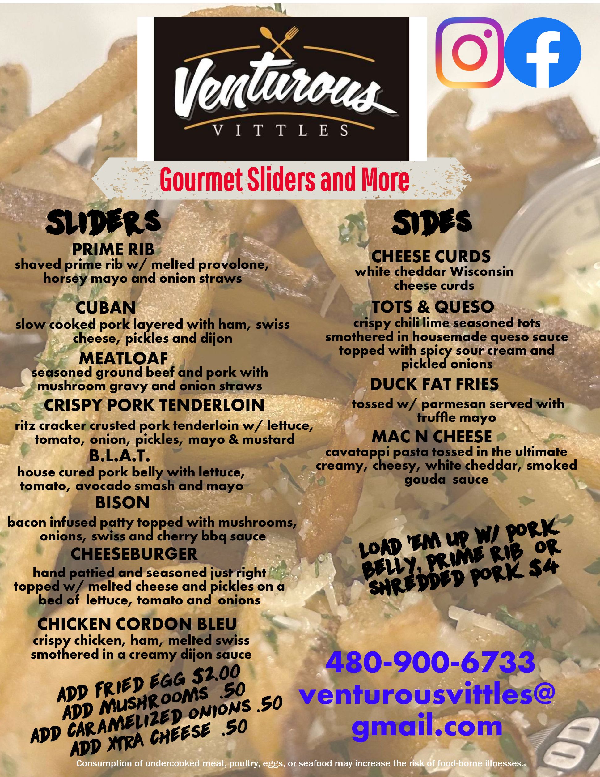 Venturous  Vittles food truck profile image