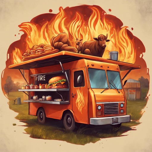 Fire at the Farm food truck profile image