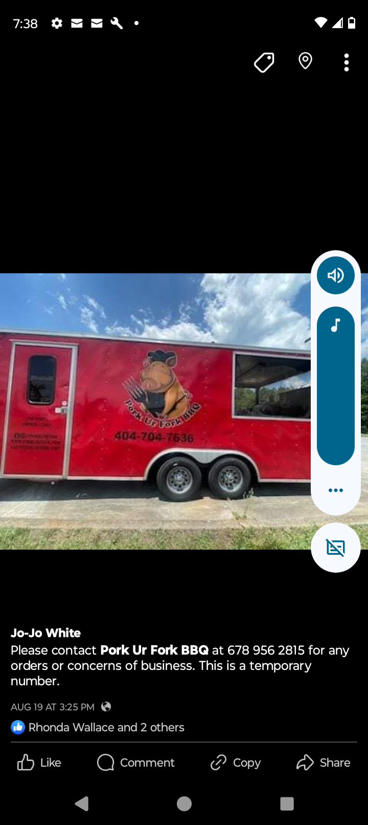 Pork Ur Fork BBQ LLC food truck profile image