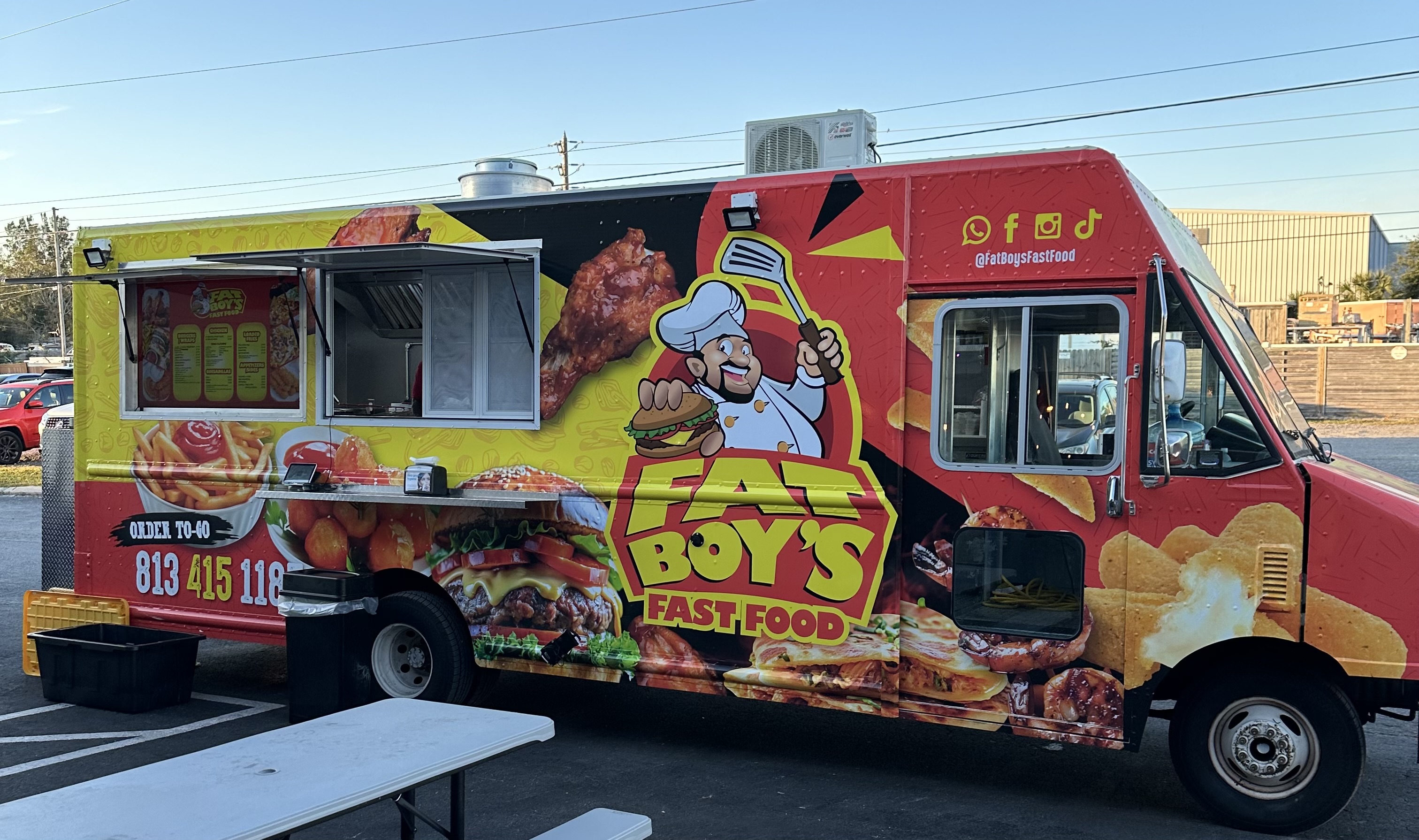 Fat Boy’s Fast Food food truck profile image