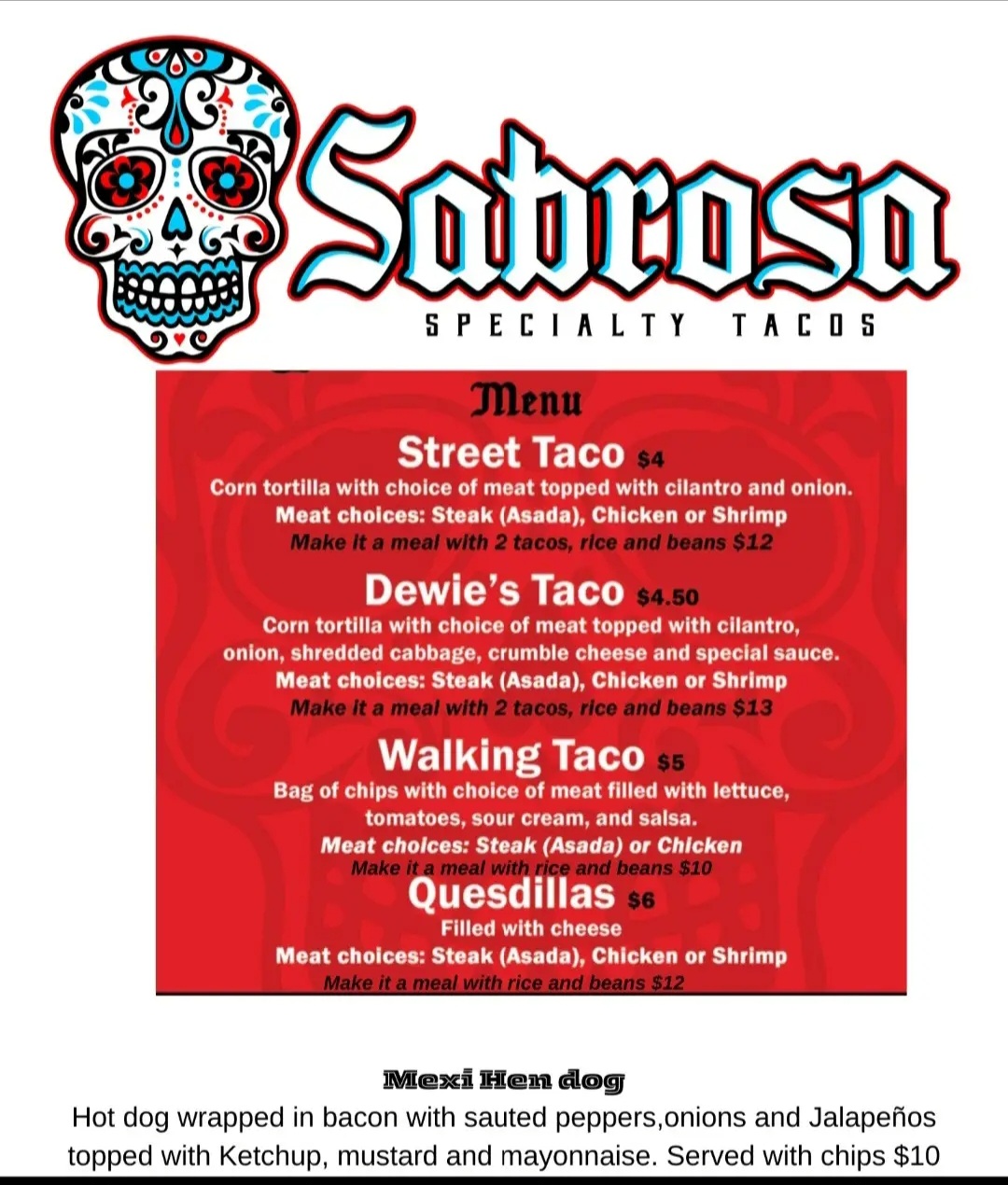 Sabrosa food truck profile image