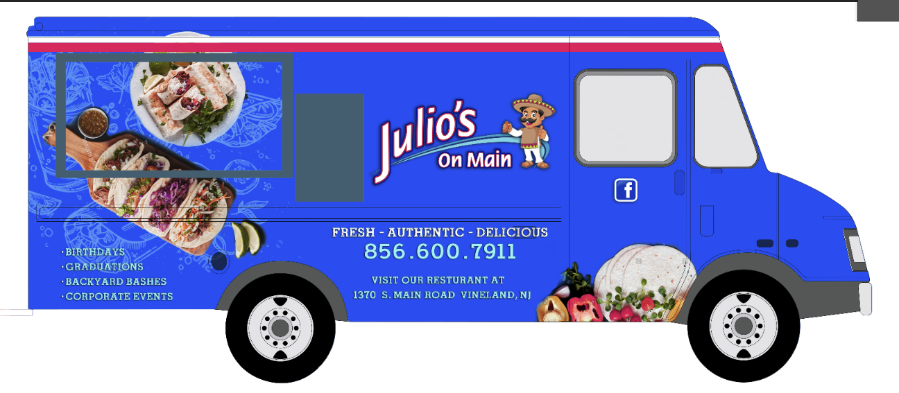 Julio’s menu food truck profile image