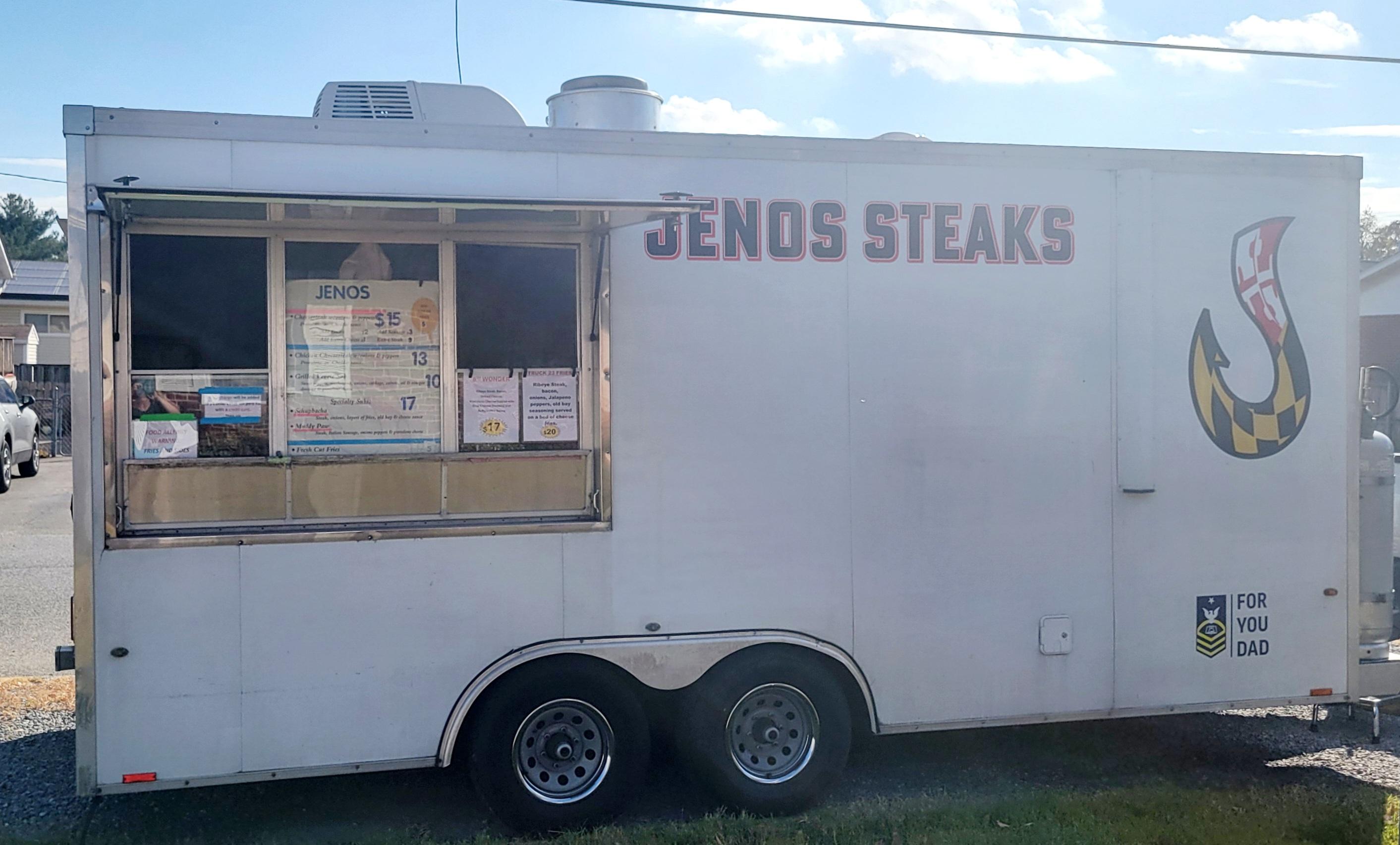 Jenos Steaks food truck profile image