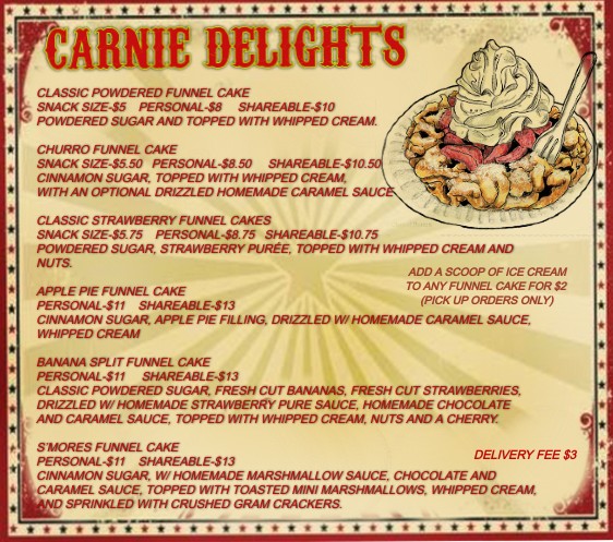 Carnie Delights food truck profile image