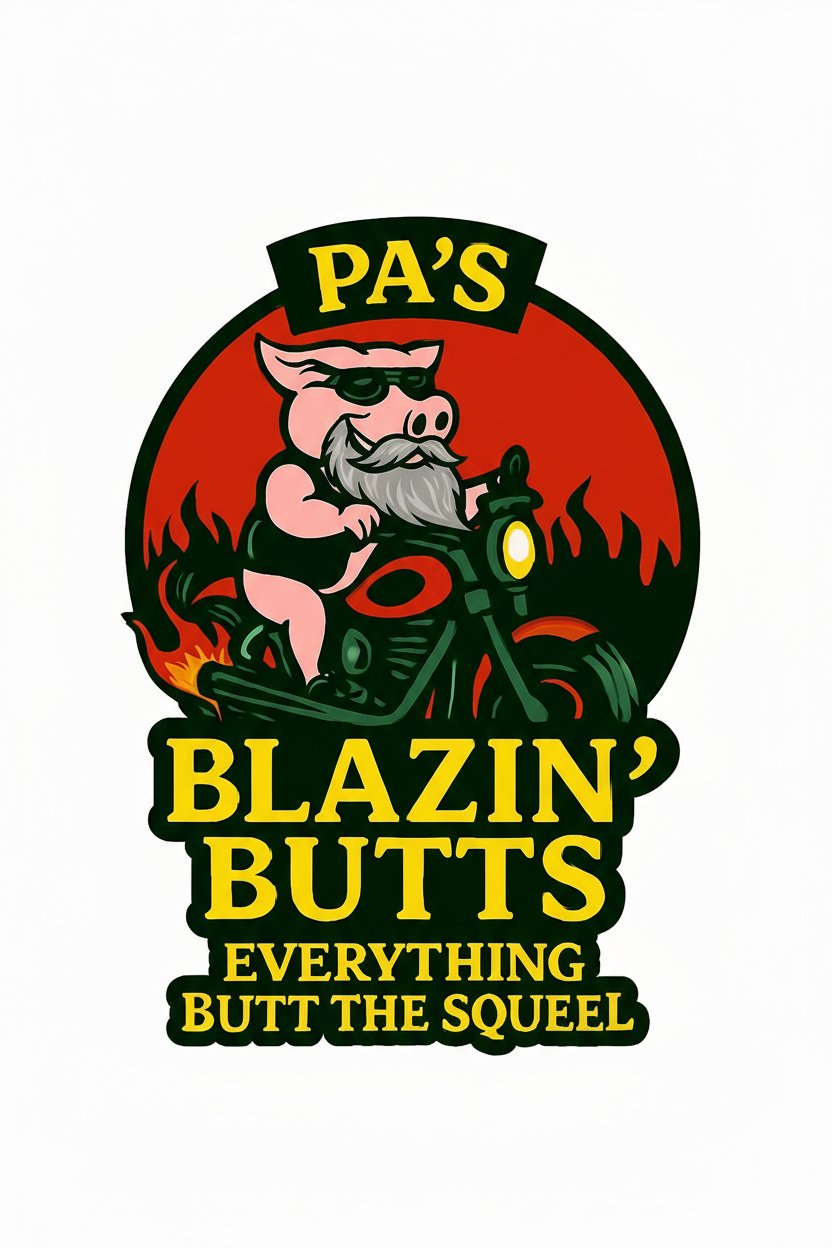 PA'S BLAZIN' BUTTS food truck profile image