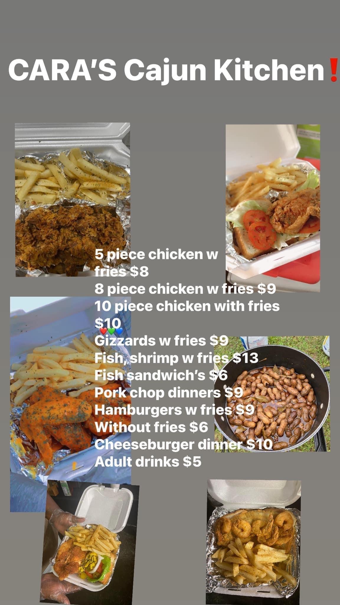 Caras Cajun kitchen food truck profile image