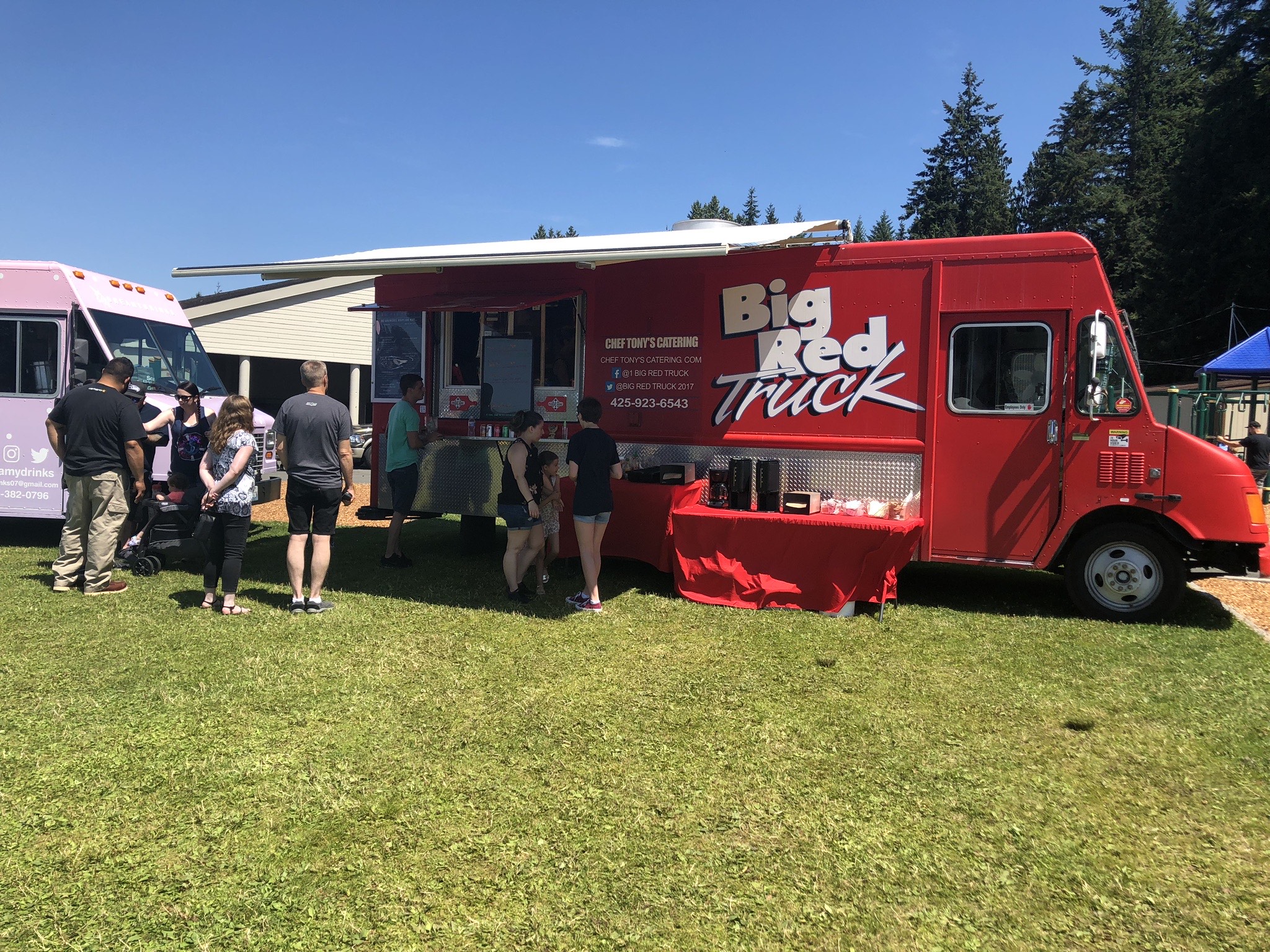 BIG RED TRUCK food truck profile image