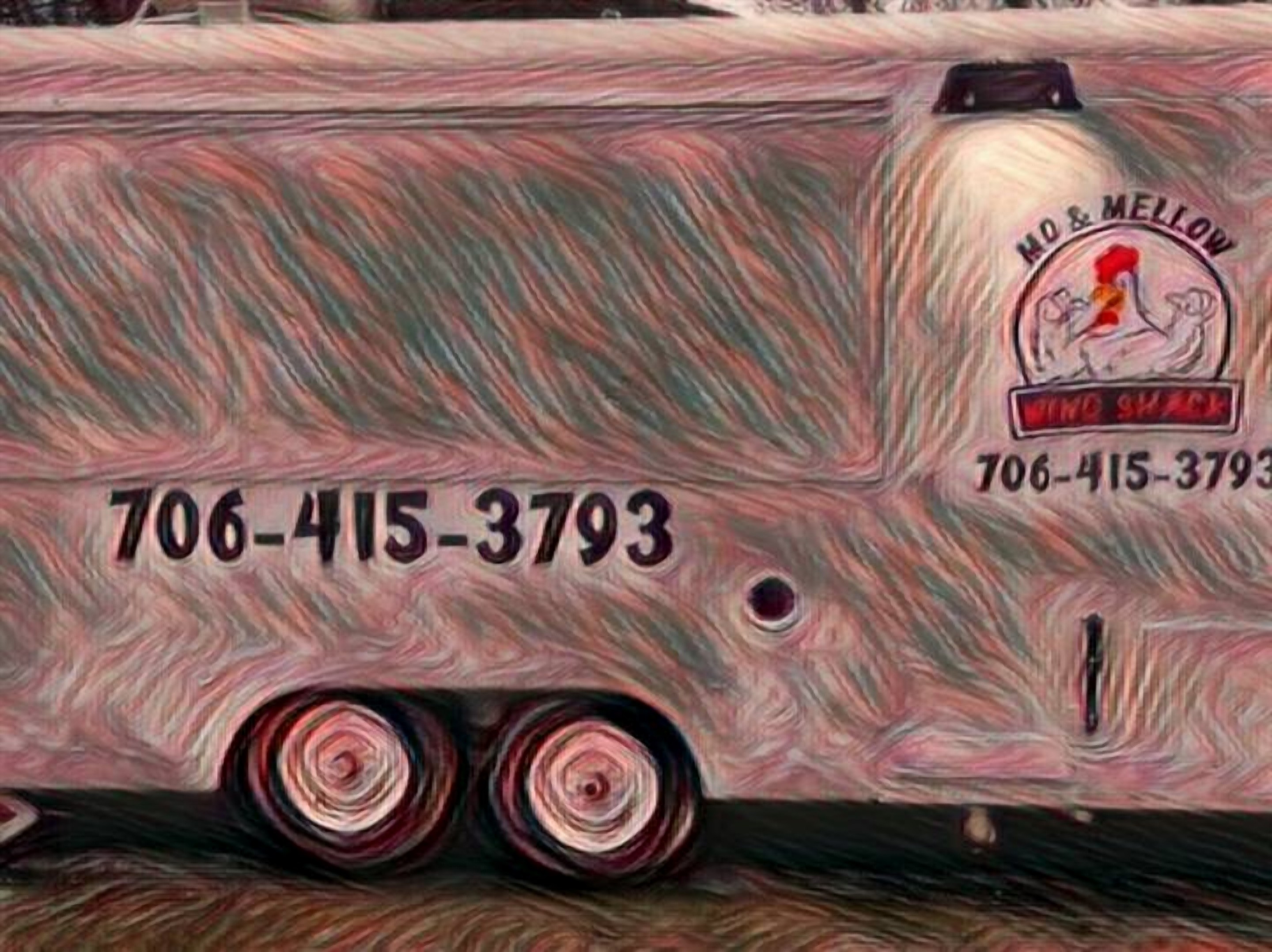 Mo and Mellows Wings food truck profile image