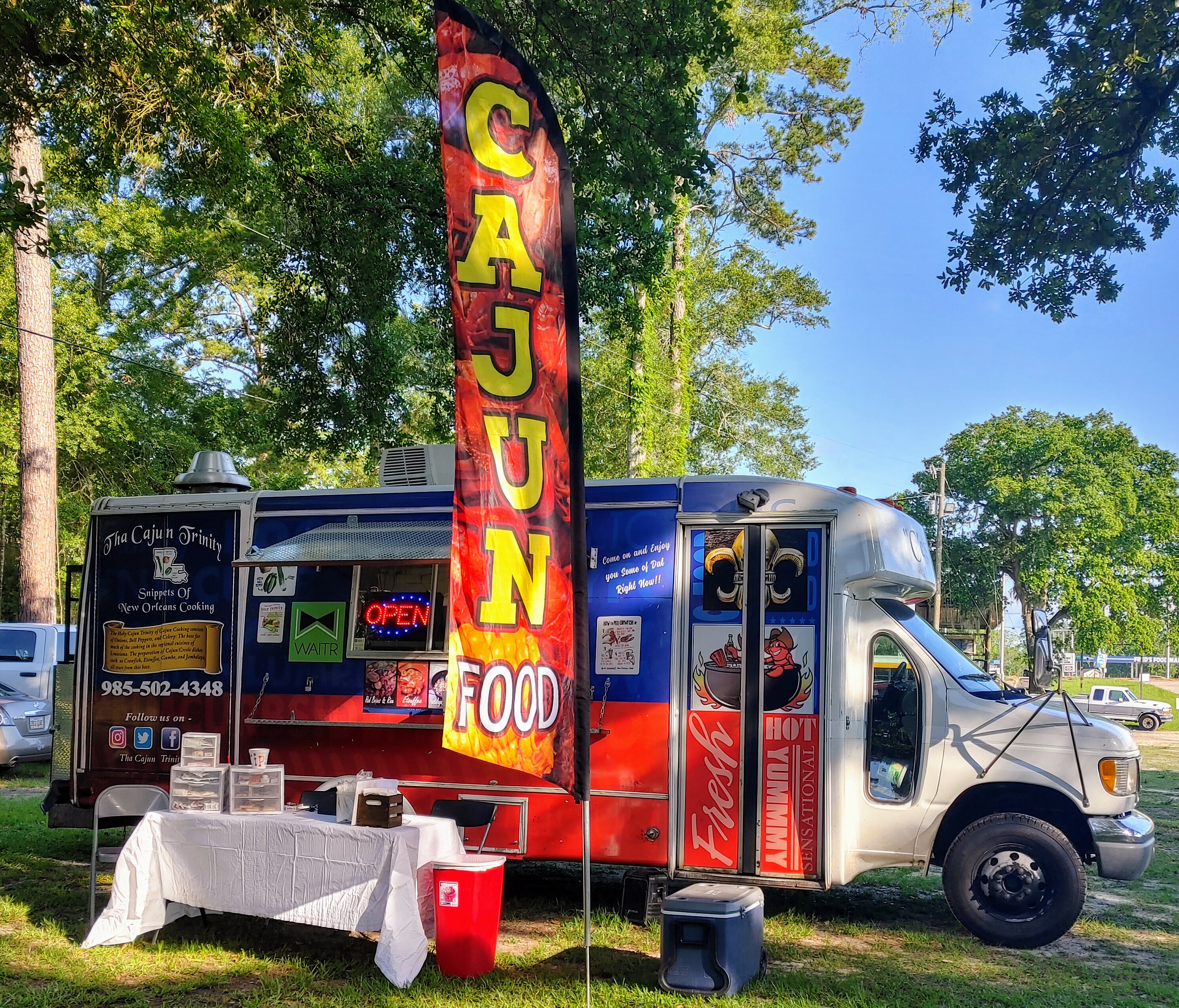 Tha Cajun Trinity food truck profile image