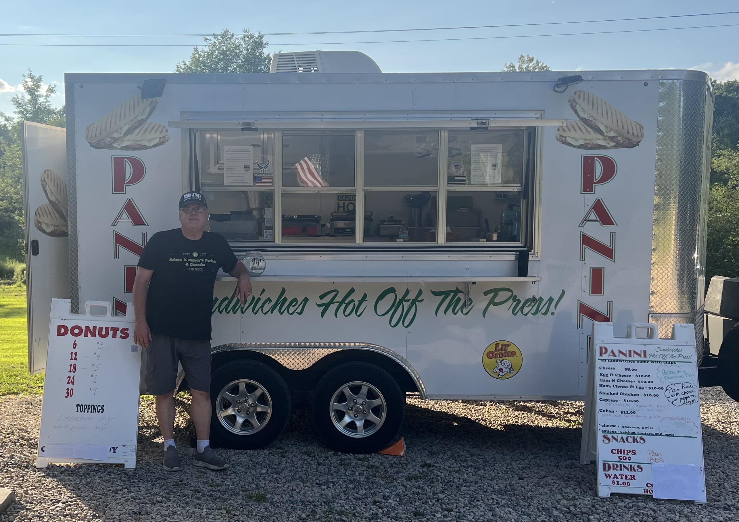 Adam and Nancy’s Paninis food truck profile image