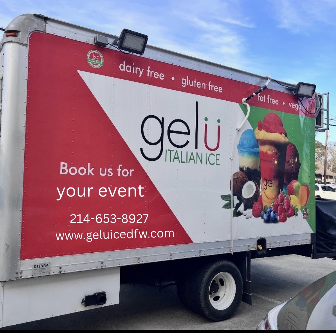 Gelu Italian Ice DFW food truck profile image