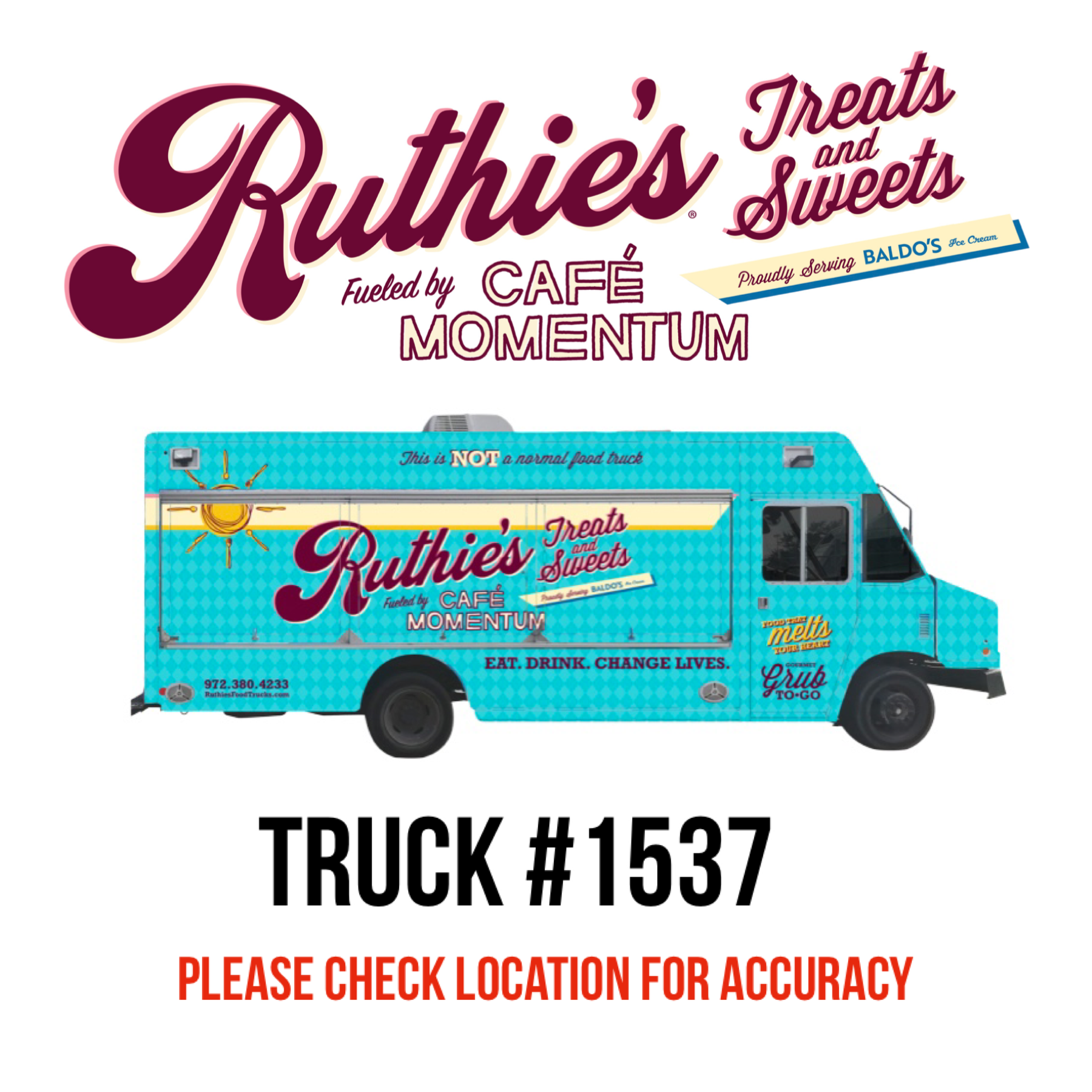 Ruthies Treats and Sweets food truck profile image