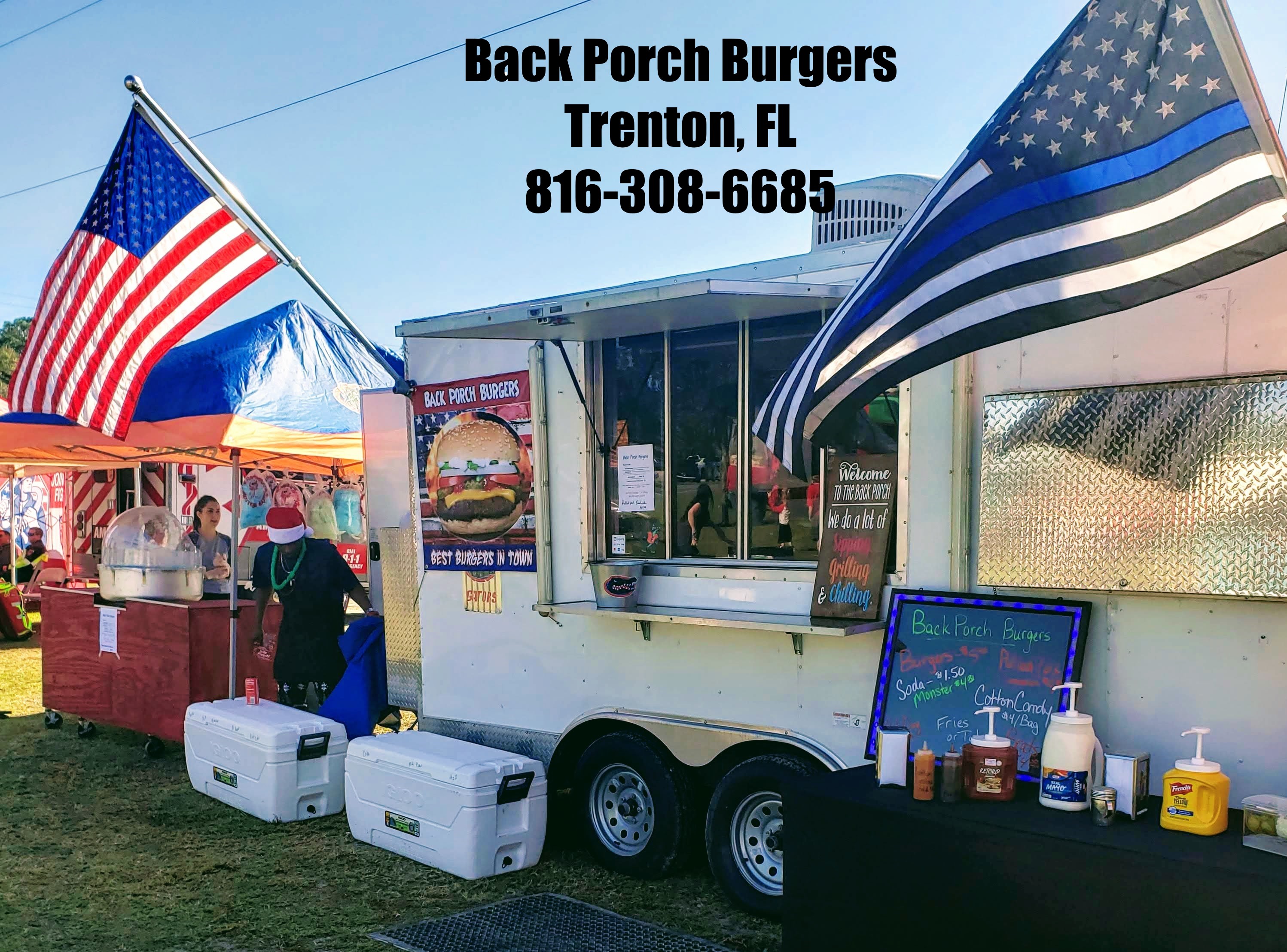 Back Porch Burgers food truck profile image