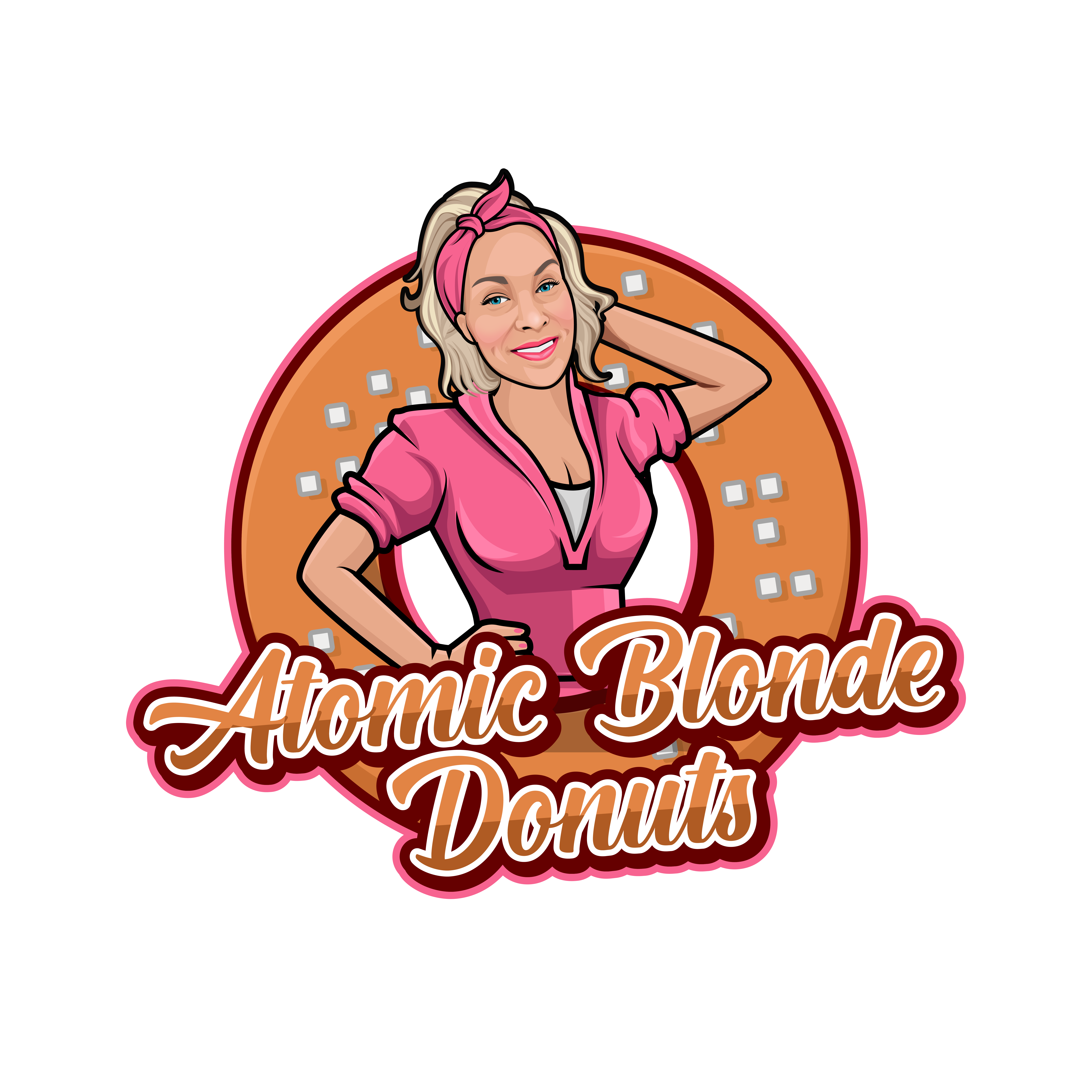 Atomic Blonde Donuts food truck profile image