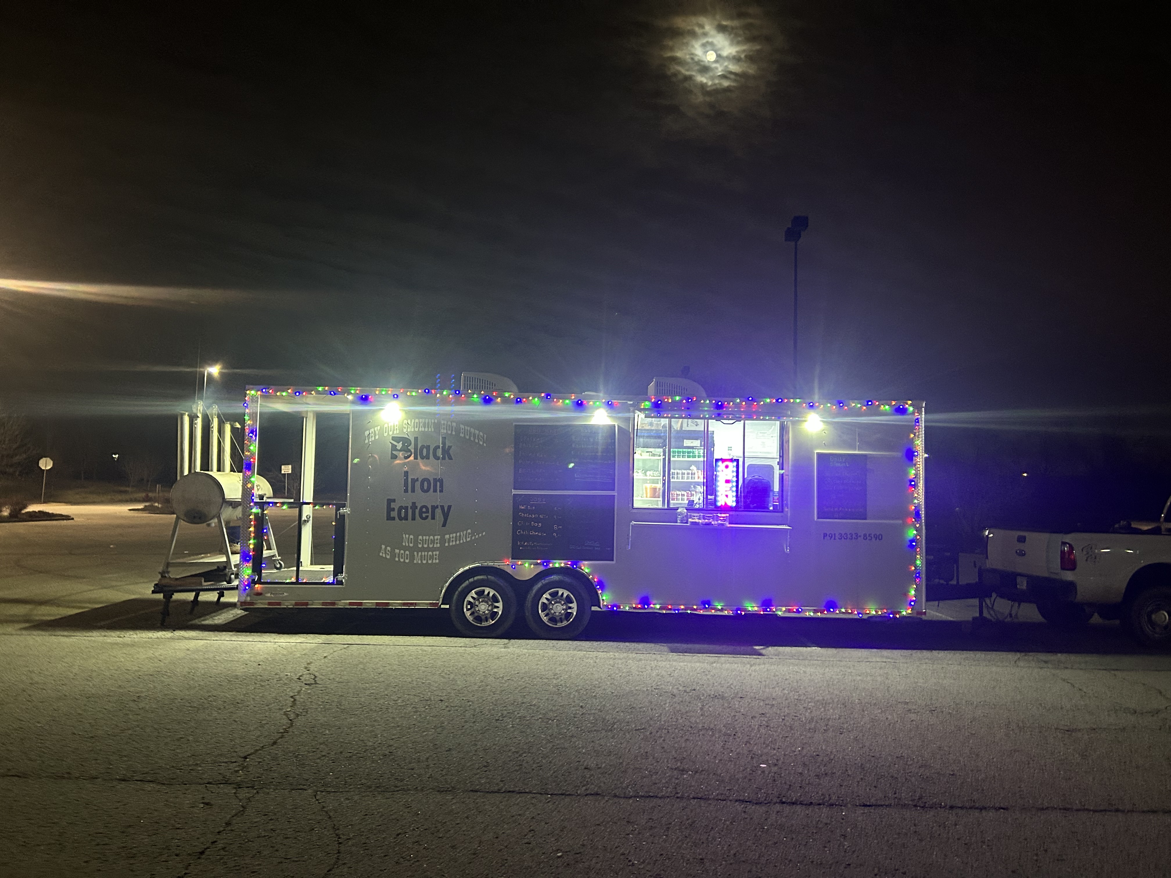 Black iron eatery food truck profile image