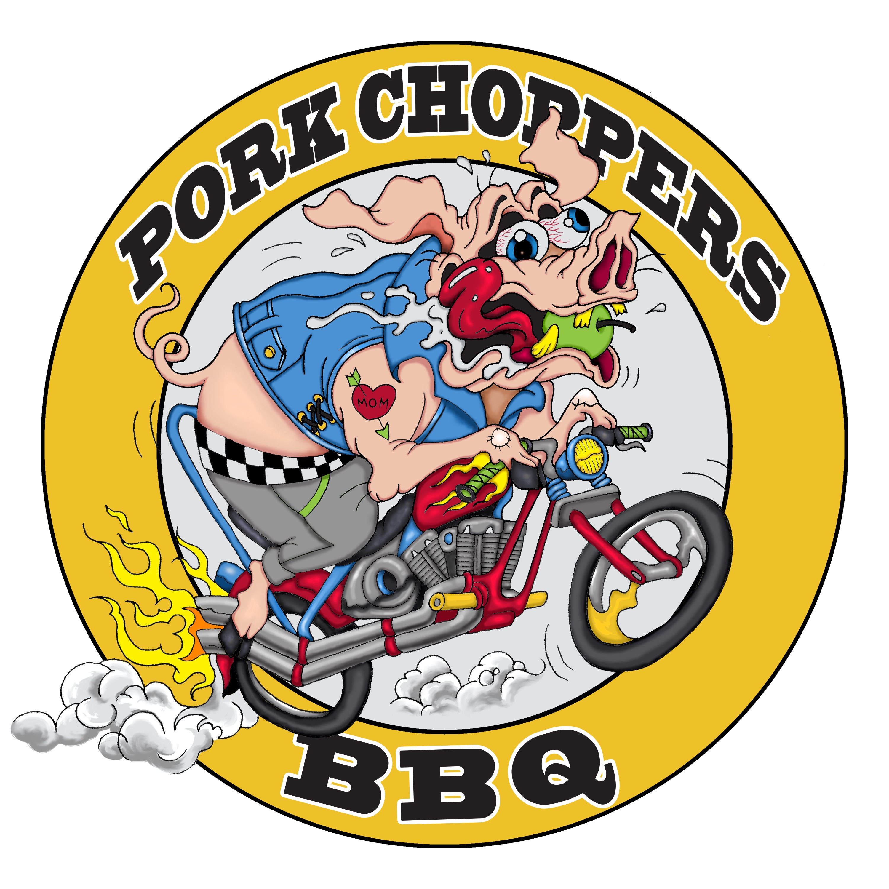 Pork Choppers BBQ food truck profile image